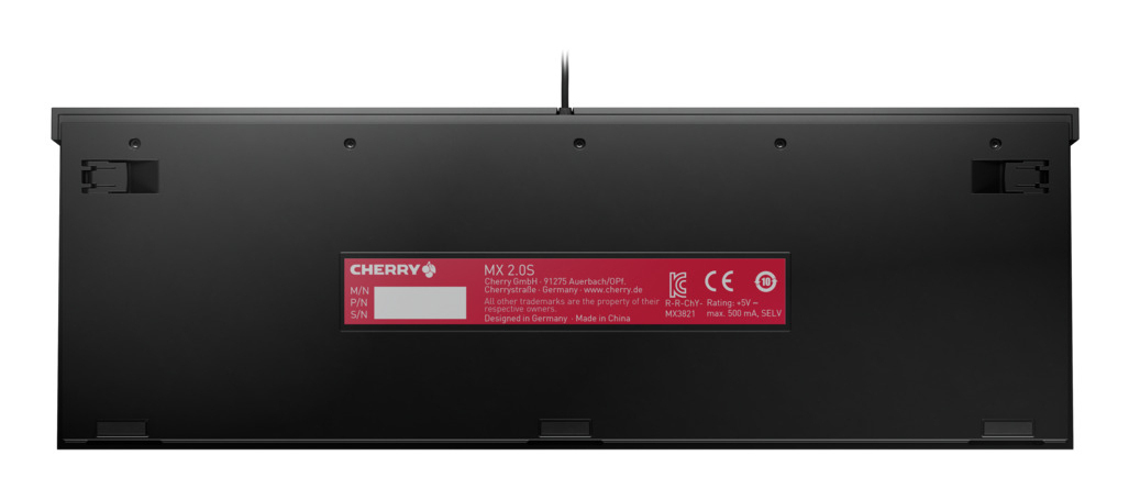 Cherry XTRFY MX 2.0S - Tastatur - 100% - full