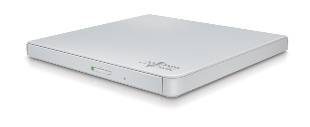 Hitachi-LG Data Storage GP57EW40 SlimLine weiß, USB 2.0, DVD / CD - Brenner