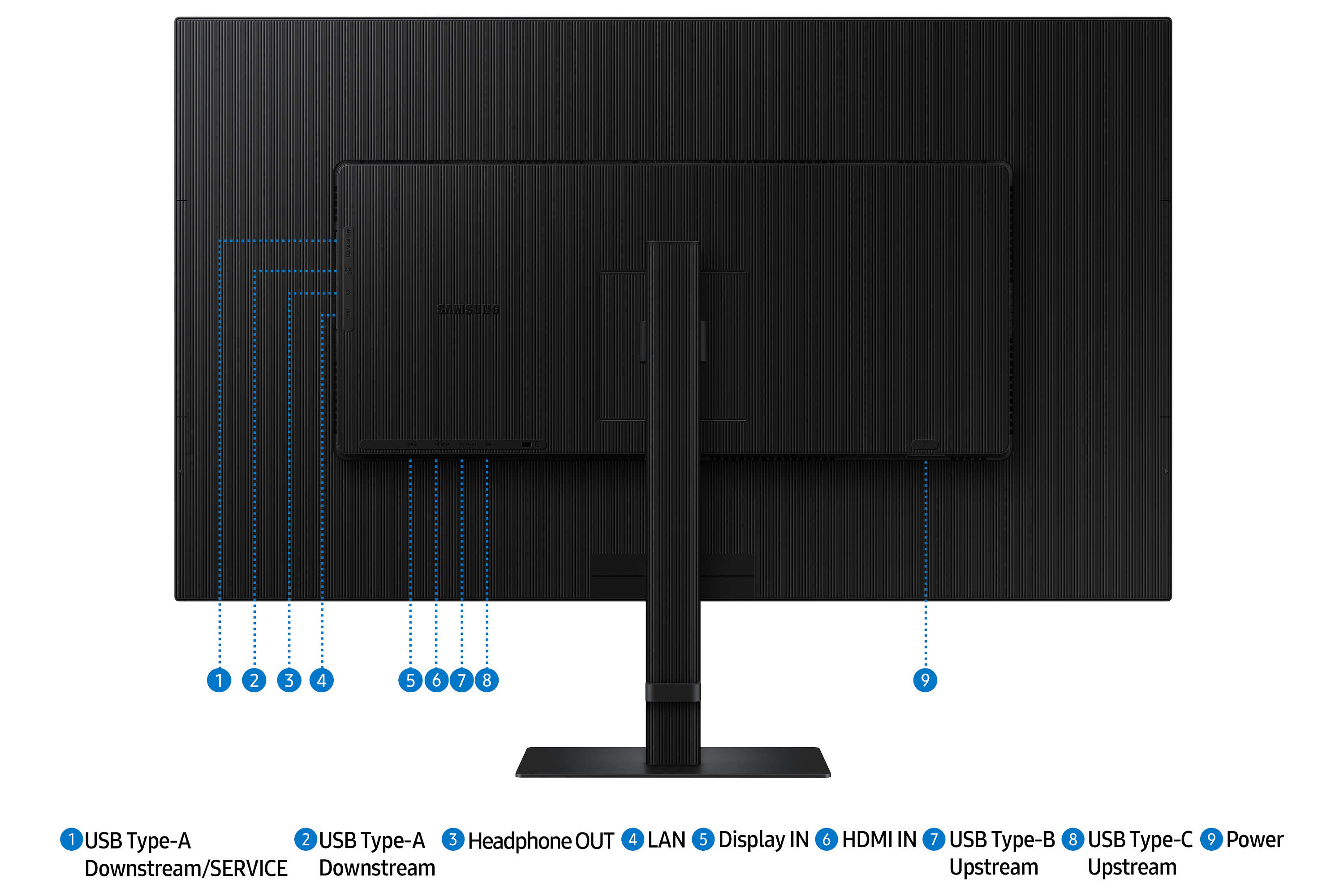 Samsung ViewFinity S8 S37D804UAU Monitor 94cm (37") 4K UHD, VA, 5ms, HDMI, Displayport