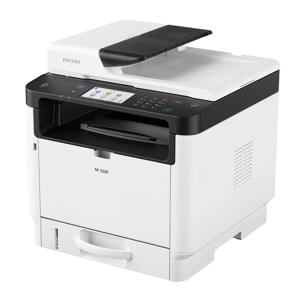Ricoh M 320F - Multifunktionsdrucker - s/w - Laser - A4 (210 x 297 mm)
