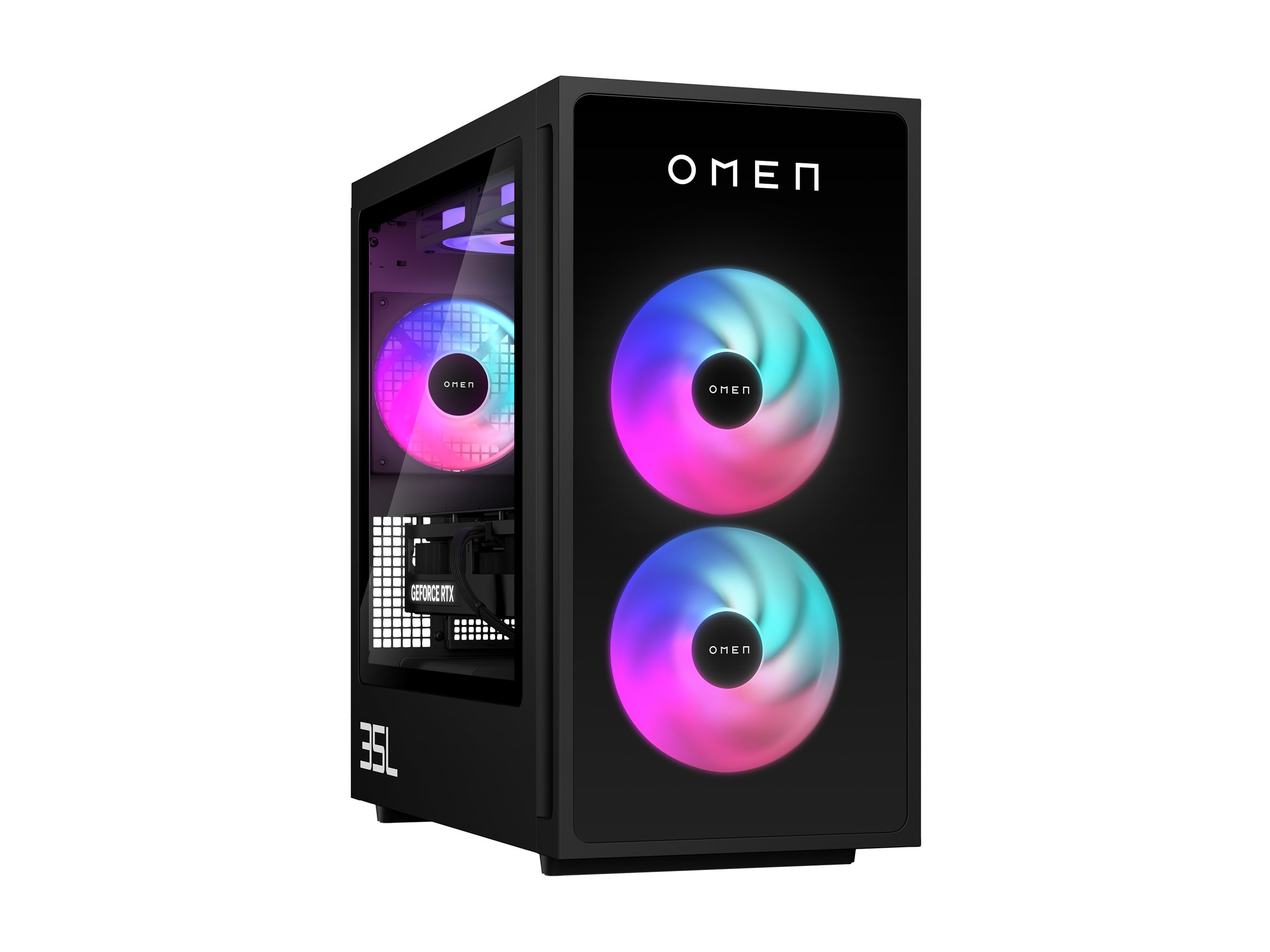 HP OMEN 35L by HP GT16-0066ng - microATX - Core Ultra 7 265K - RAM 32 GB - SSD 1 TB - NVMe, Performa