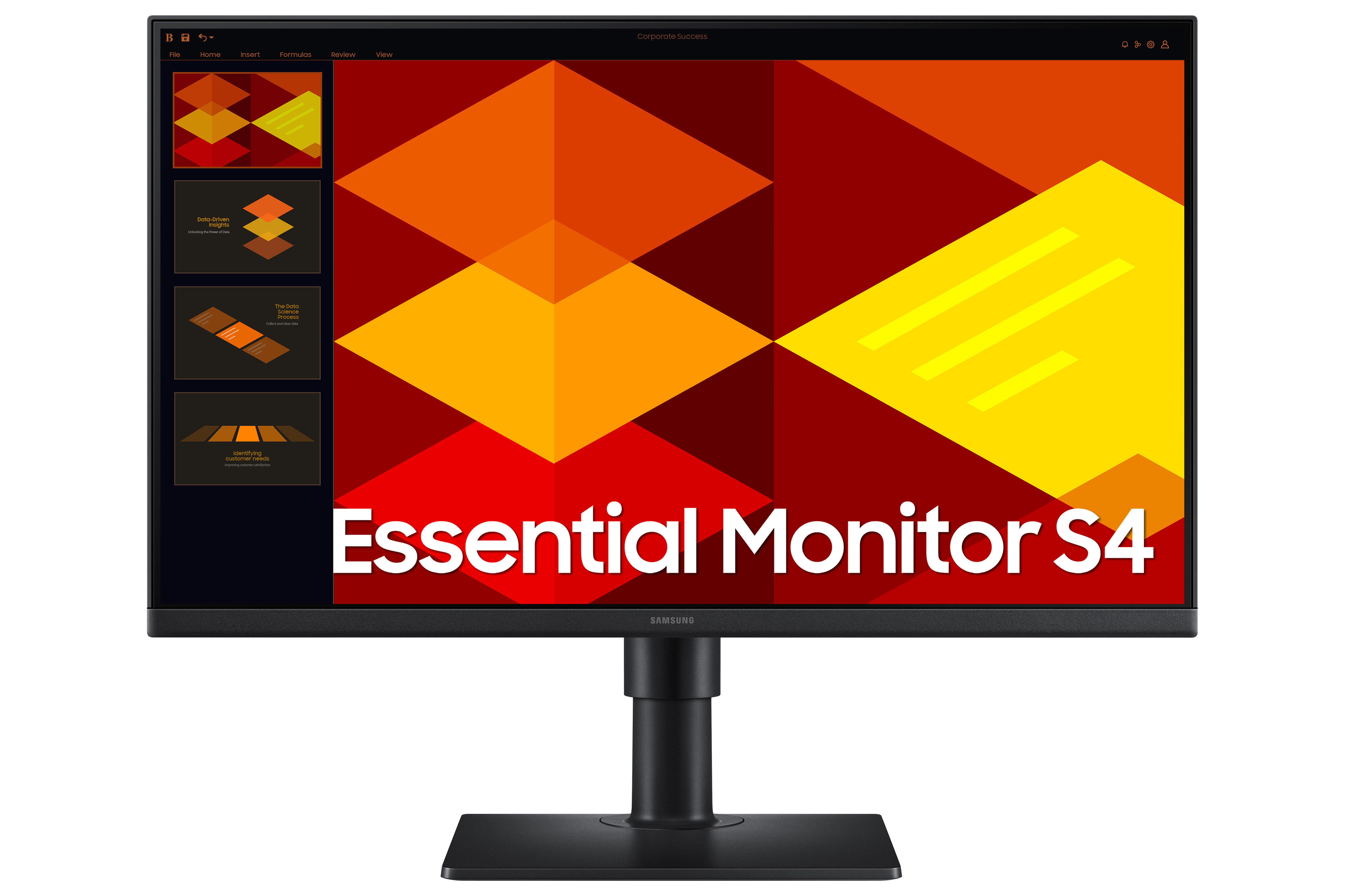 Samsung Essential S4 S24D402GAU - S40GD Series - LED-Monitor - 60 cm (24")