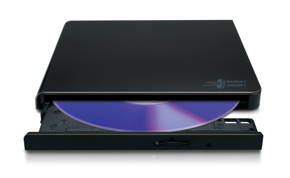 Hitachi-LG Data Storage GP57EB40 schwarz, USB 2.0, DVD / CD - Brenner