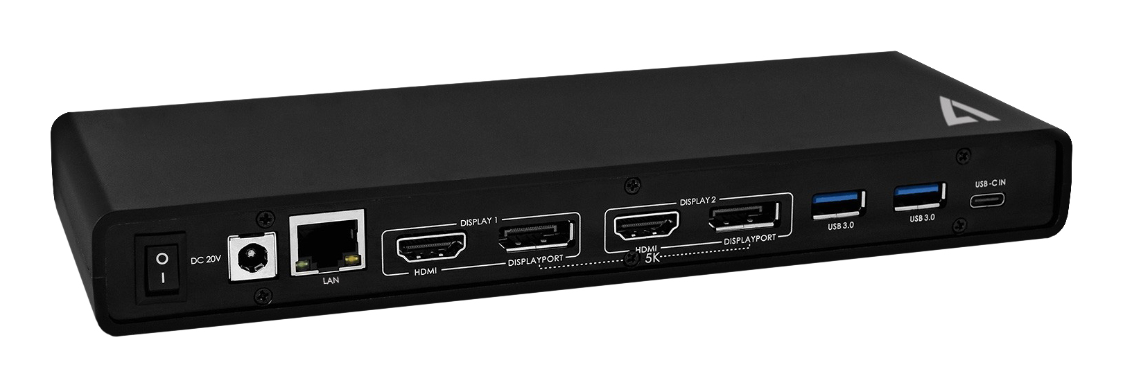 V7 UCDDS2 - Dockingstation - für Notebook, Smartphone