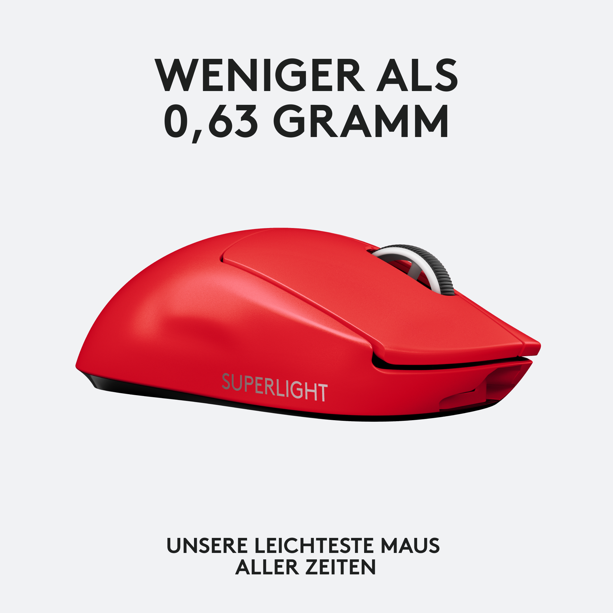 Logitech G PRO X SUPERLIGHT - Maus - optisch