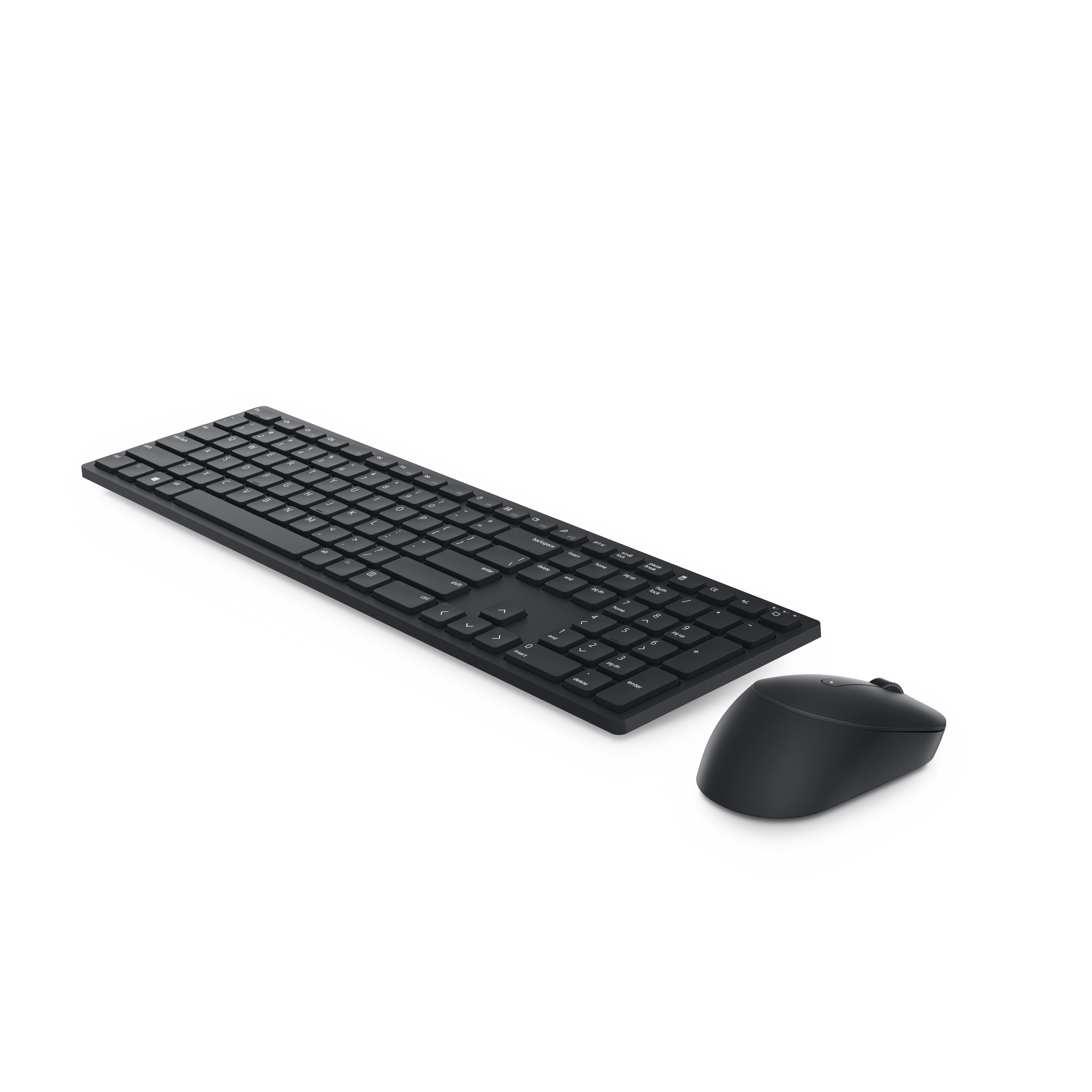 Dell KM5221W Pro Wireless Keyboard and Mouse, schwarz, USB, DE