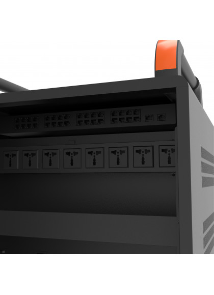 PORT Designs PORT Connect Charging Cabinet - Wagen (nur Laden) - für 20 Notebooks / 1U Rack - verrie