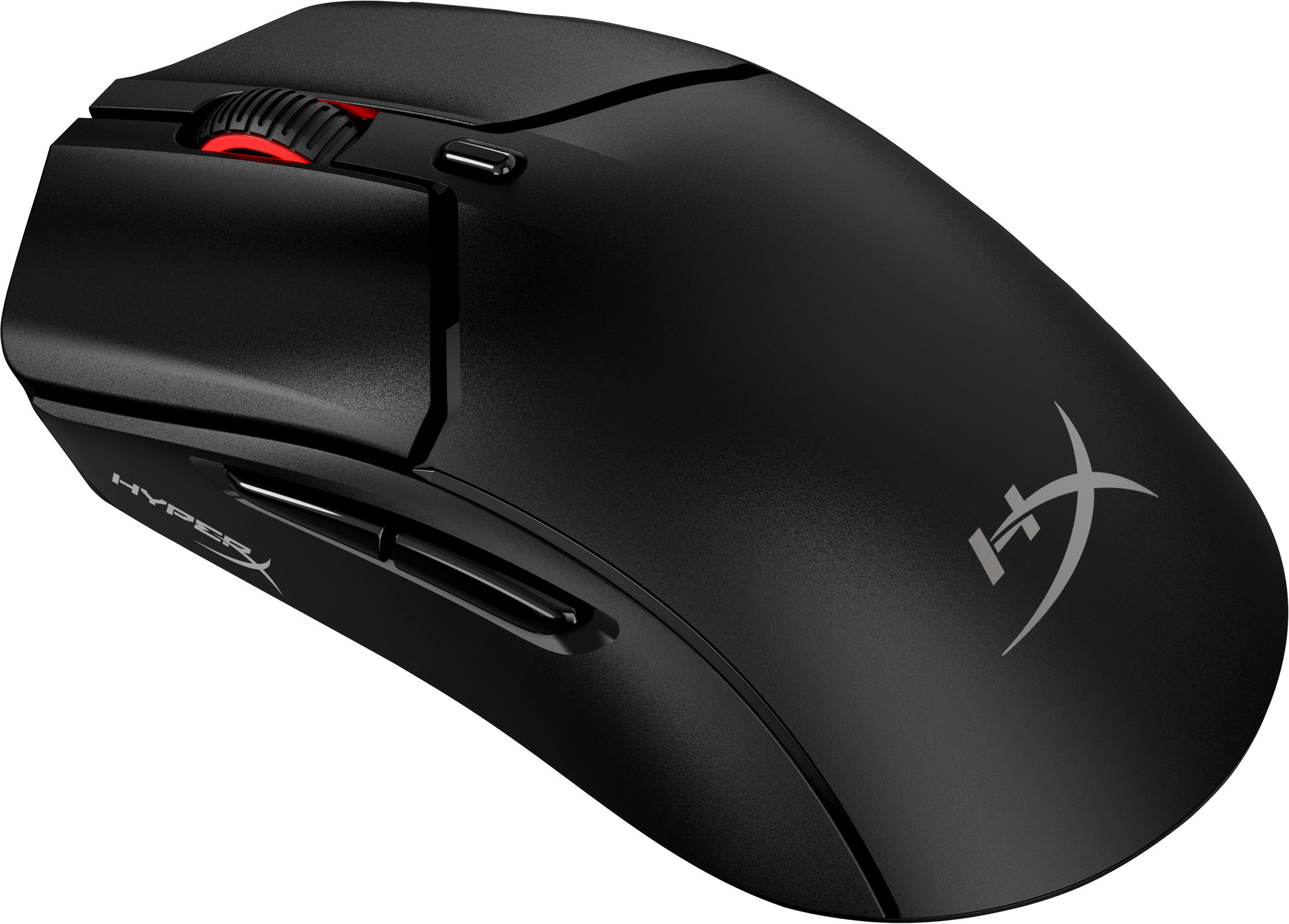 HP HyperX Pulsefire Haste 2 ? Wireless-Gaming-Maus (Schwarz), Beidhändig, RF Wireless + Bluetooth, 2