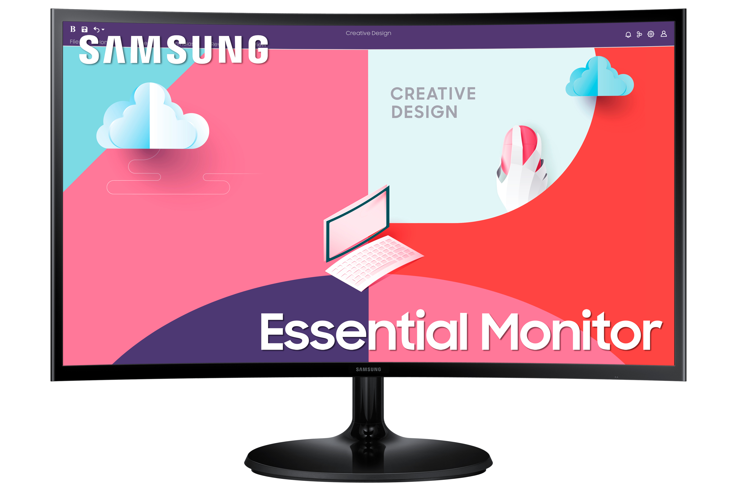 Samsung S36C Series S27C364EAU Curved-Monitor 68cm (27") Full HD, VA, 4ms, HDMI, VGA