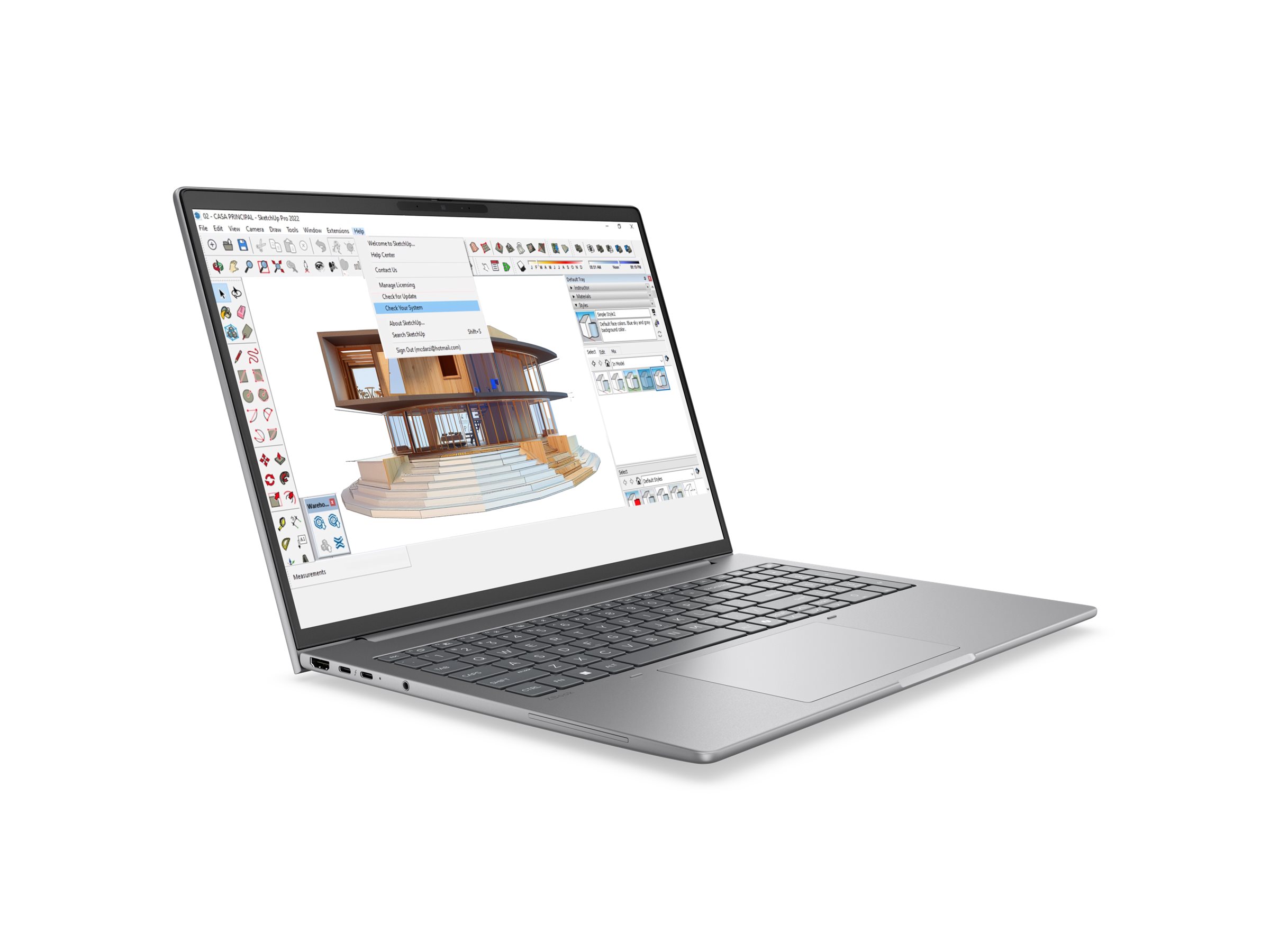HP ZBook 8 G2a 16, 16" WUXGA, Ryzen AI 7 PRO 450, 48GB RAM, 1TB SSD, Win11 Pro