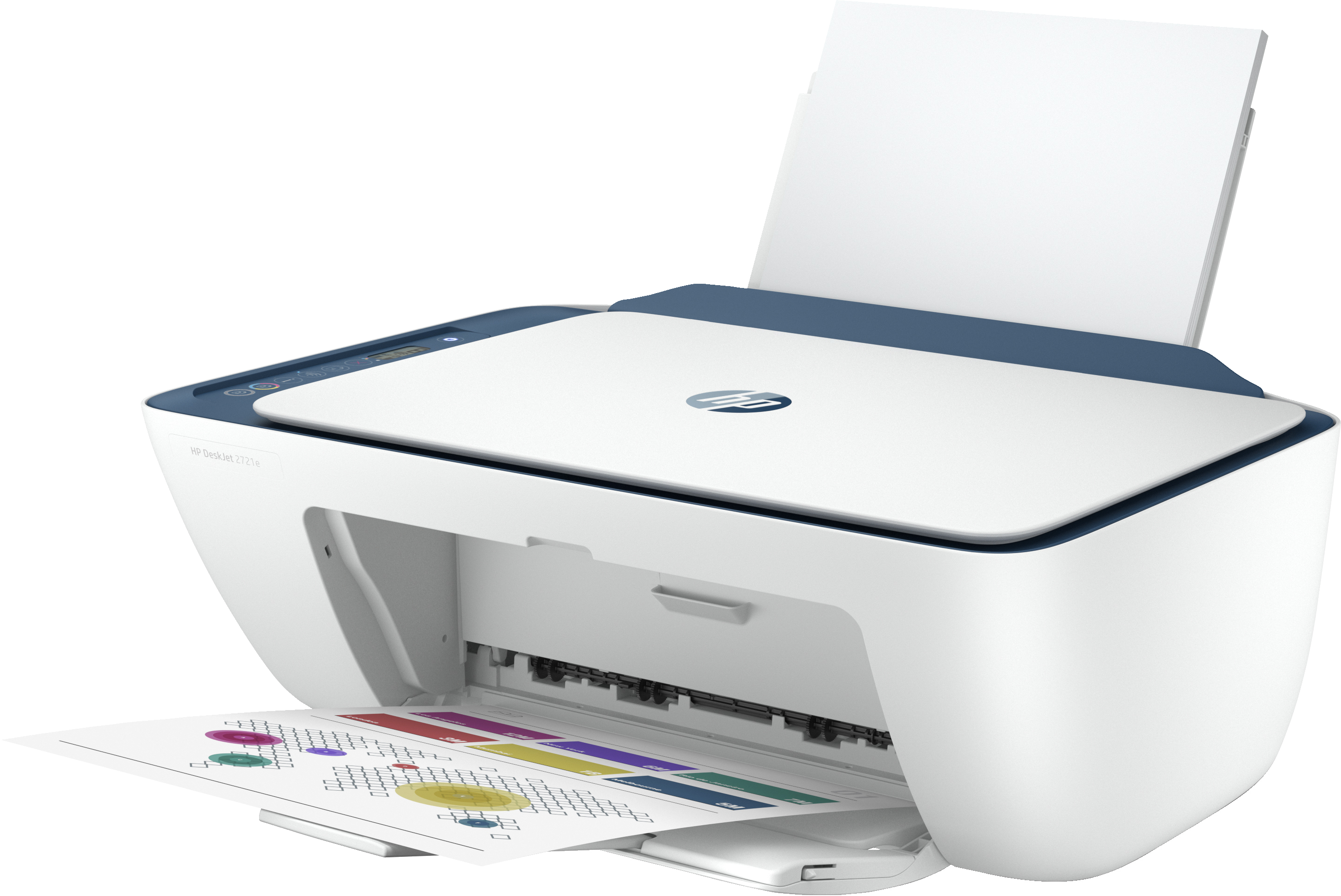 HP Deskjet 2721e All-in-One - Multifunktionsdrucker - Farbe - Tintenstrahl - 216 x 297 mm (Original)