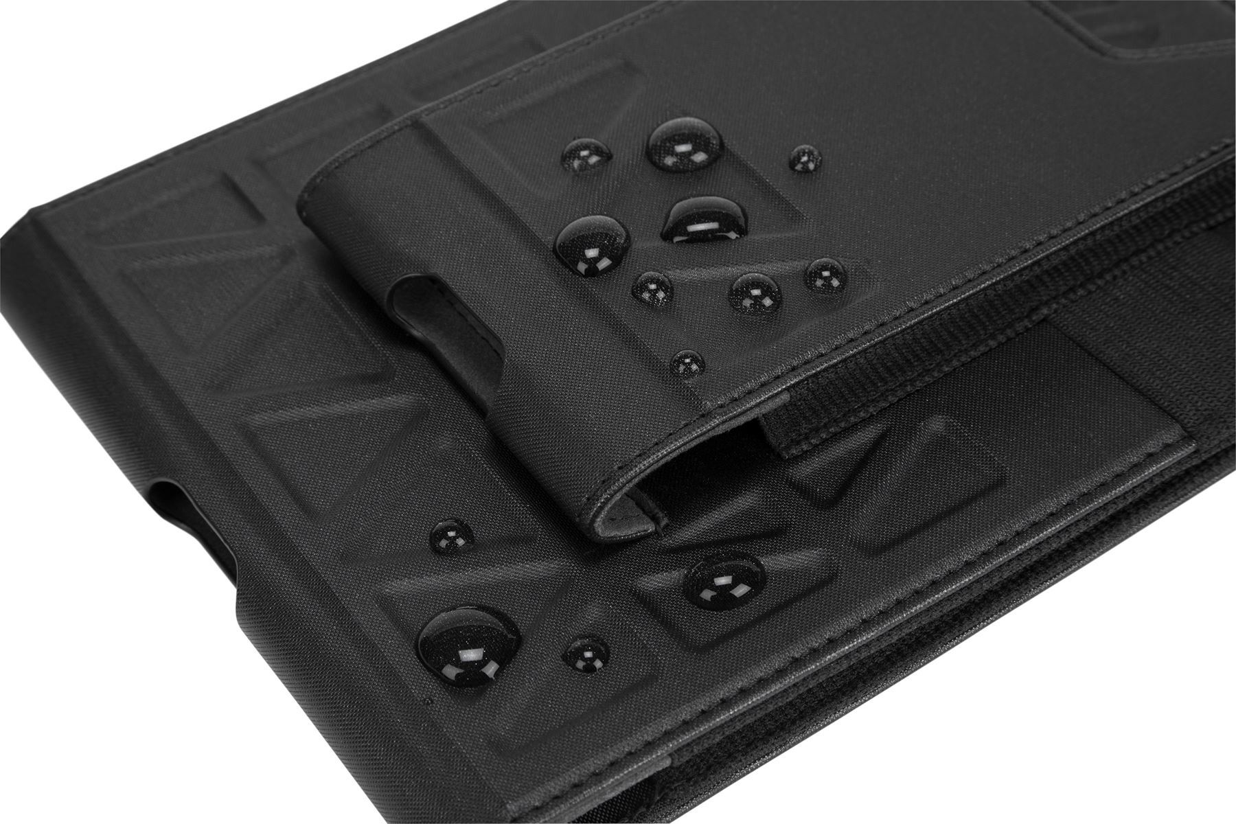 Targus Field-Ready Universal - Umhängetasche für Tablet - Polyurethan, Kunstleder - Schwarz - 17.8 c