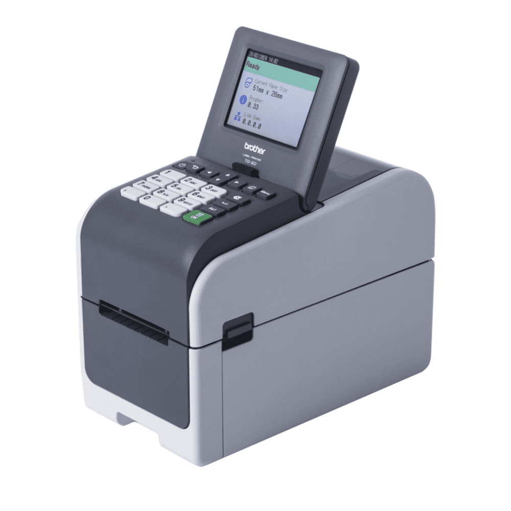 Brother TD-2350DSA 203 Etikettendrucker - Etiketten-/Labeldrucker - Thermotransferdruck