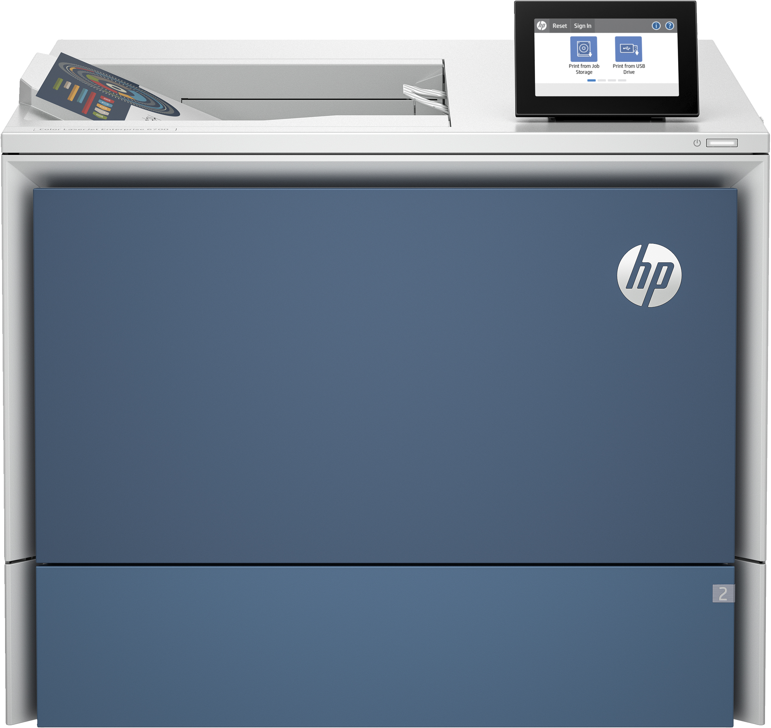 HP Color LaserJet Enterprise 6701dn - Drucker - Farbe - Duplex - Laser - A4/Legal - 1200 x 1200 dpi