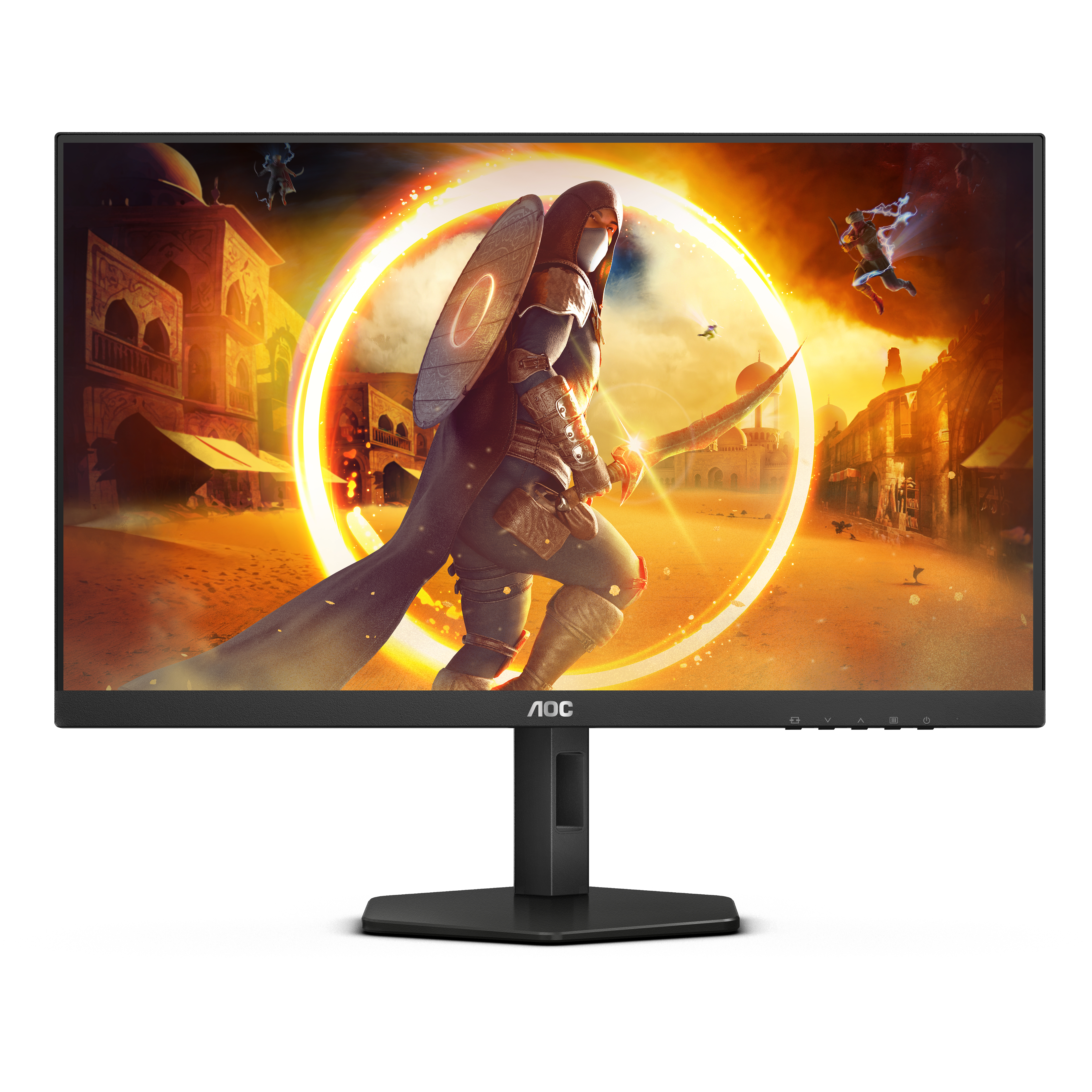 AOC G4 Q27G4XN, 68,6 cm (27"), 2560 x 1440 Pixel, Quad HD, LCD, 1 ms, Schwarz, Grau