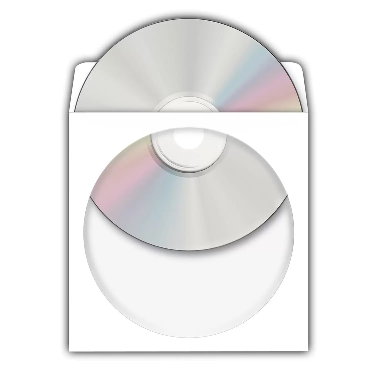 HERMA CD-/DVD-Hülle - weiß