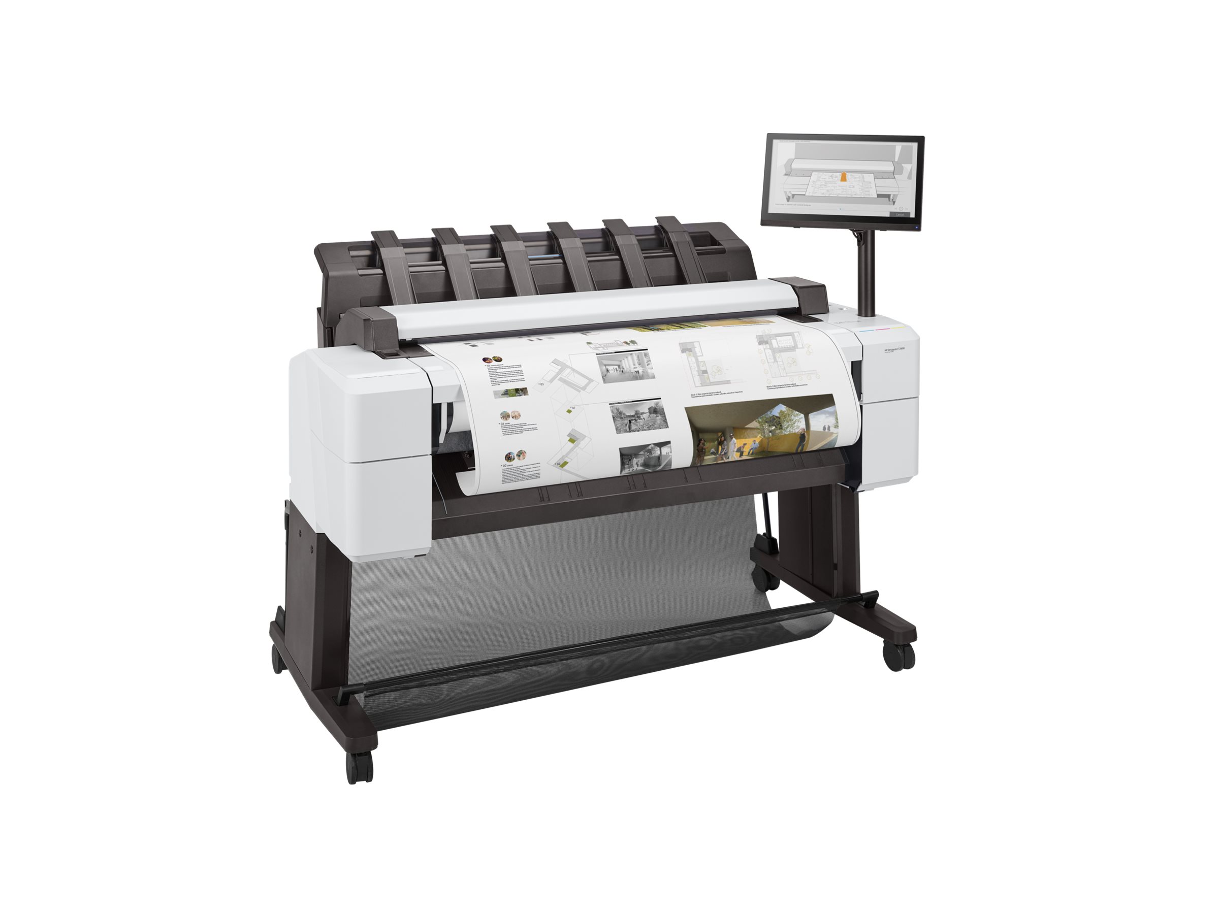 HP DesignJet T2600 PostScript - 914 mm (36") Multifunktionsdrucker - Farbe - Tintenstrahl - 914 x 80