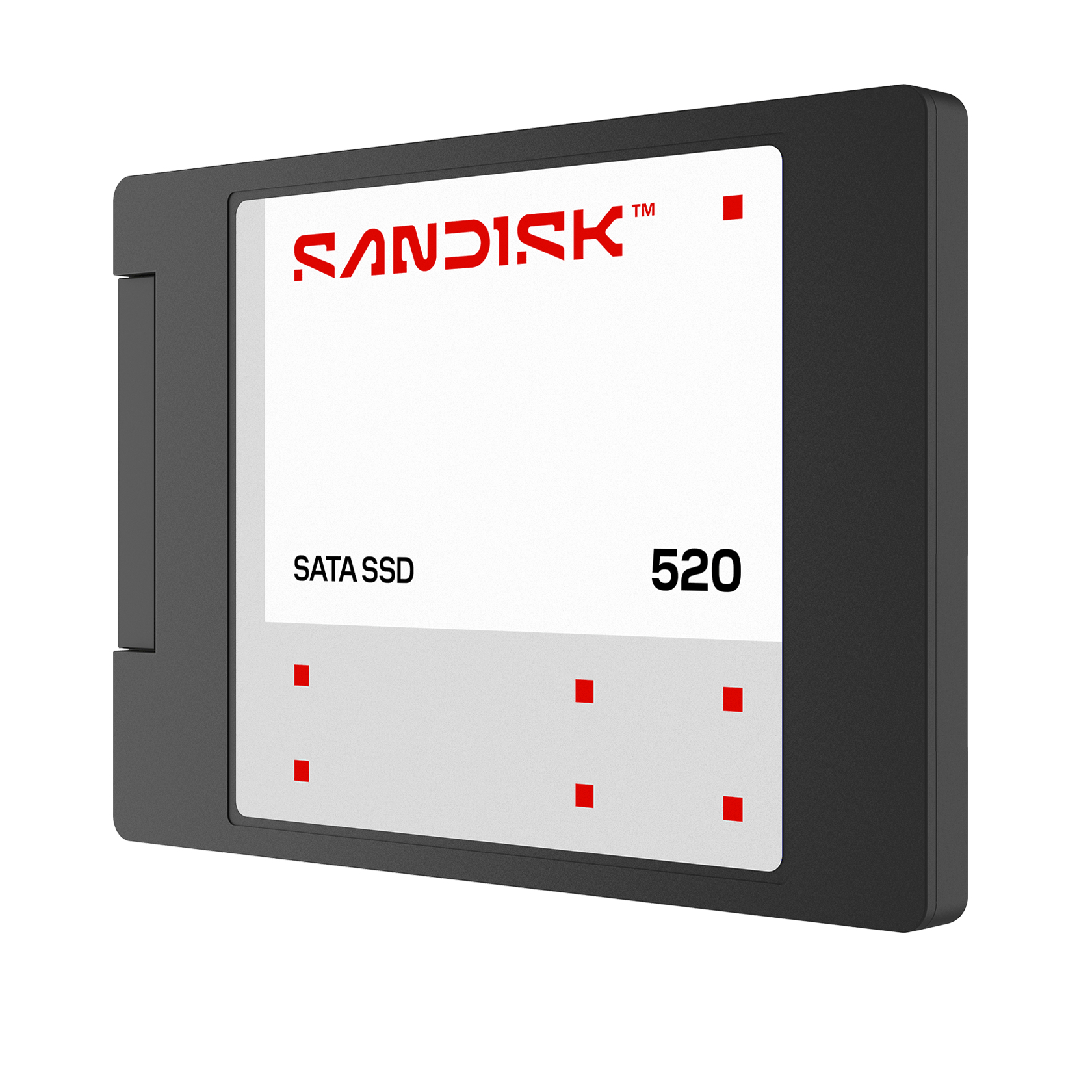 WD SanDisk 520 - SSD - 1 TB - intern - 2.5" (6.4 cm)