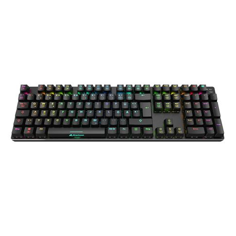 Sharkoon Skiller SGK36W - Tastatur - Dual-Modus