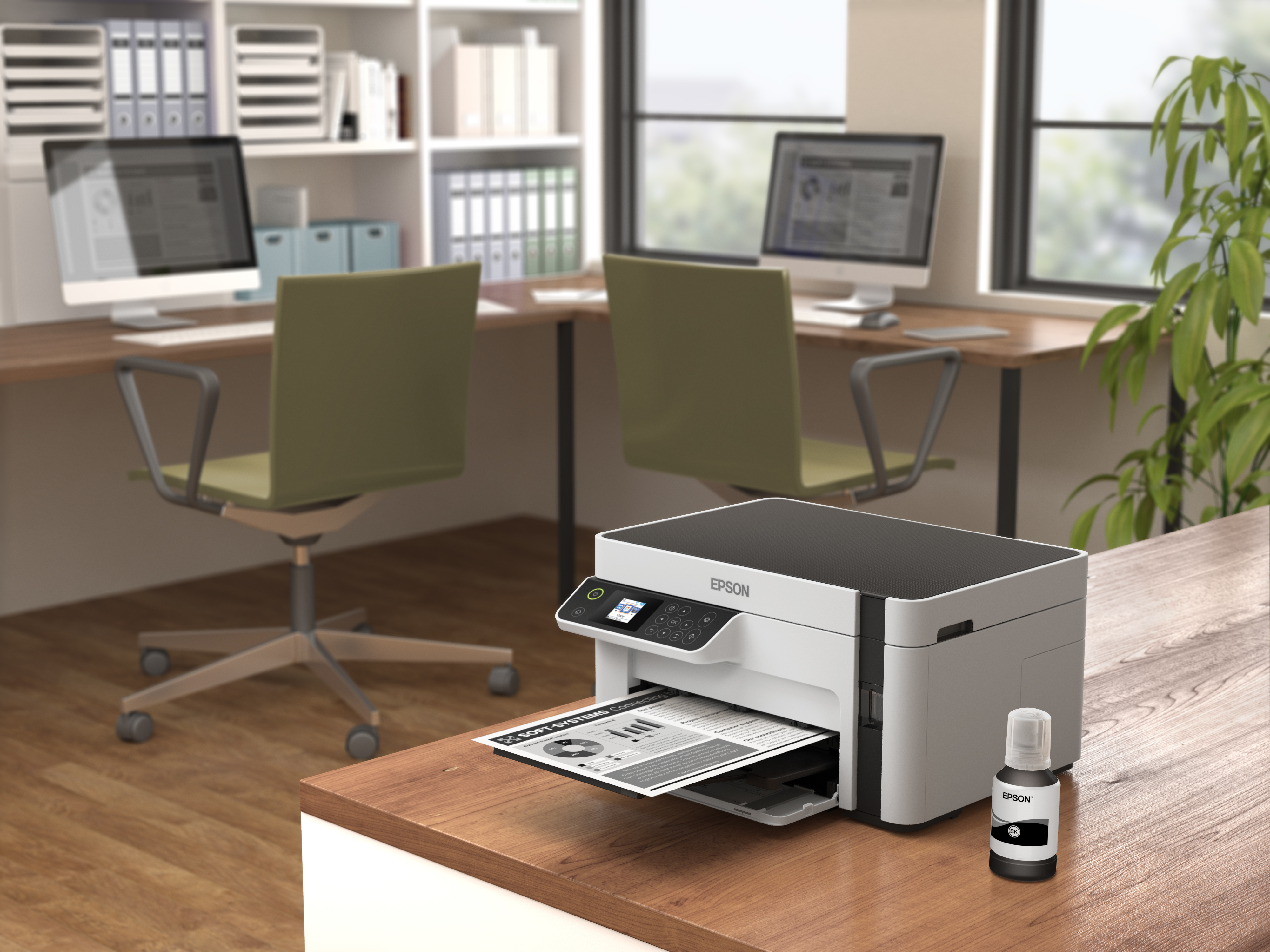 Epson EcoTank ET-M2120 - Multifunktionsdrucker - s/w - Tintenstrahl - A4/Legal (Medien)