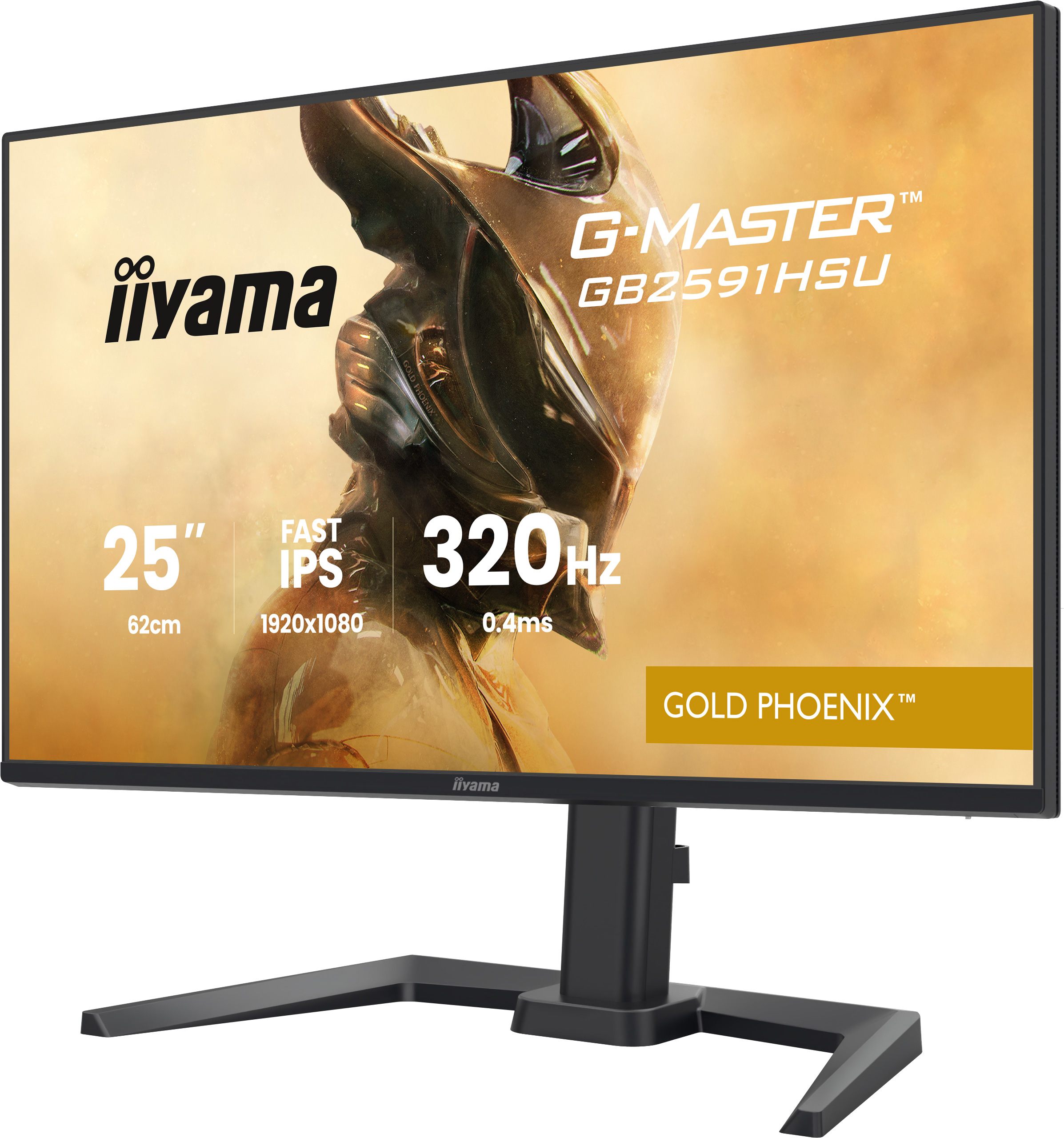 Iiyama G-MASTER Gold Phoenix GB2591HSU-B1 - LED-Monitor - Gaming - 63.5 cm (25")