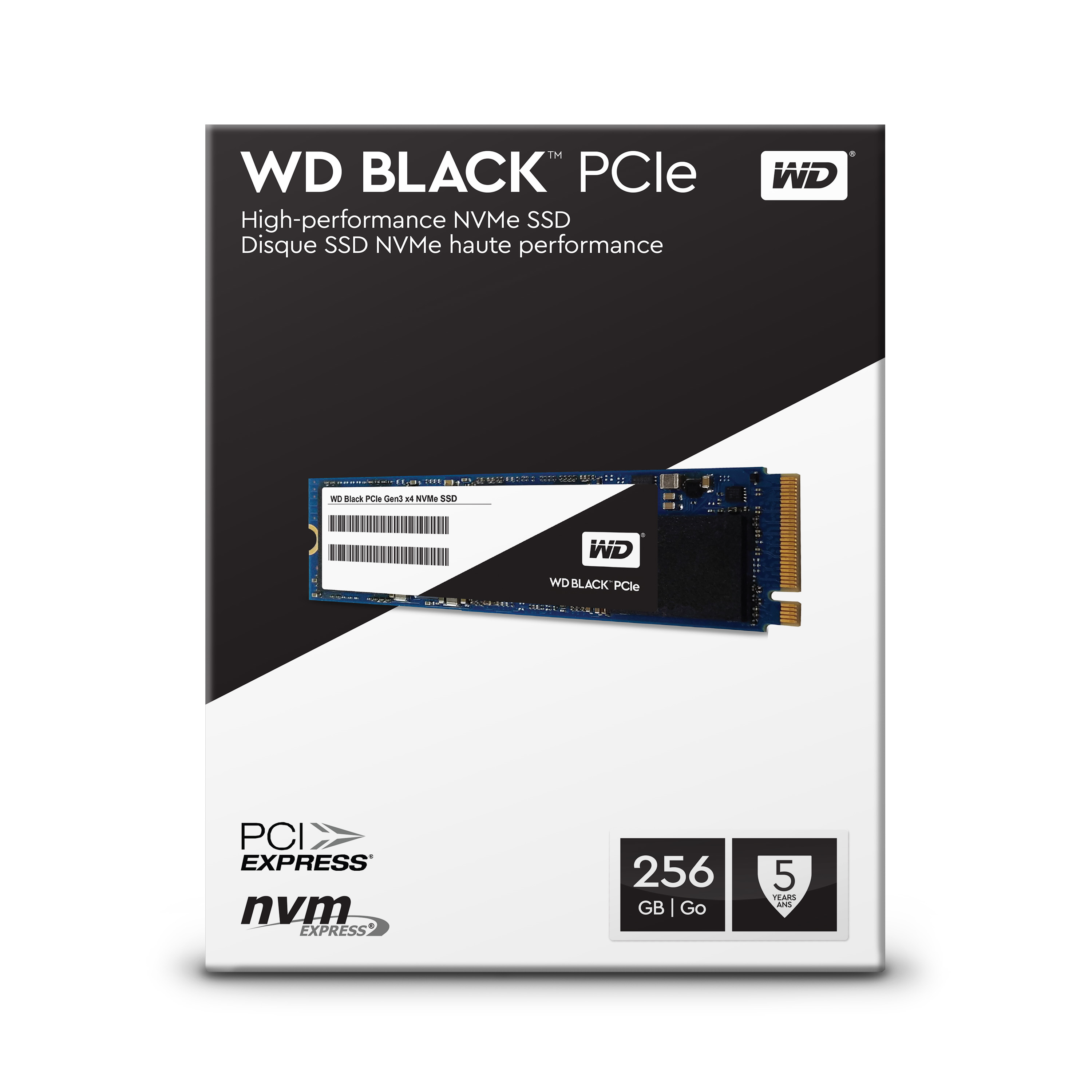 WD WDS256G1X0C, 256 GB, M.2, 2050 MB/s, 8 Gbit/s