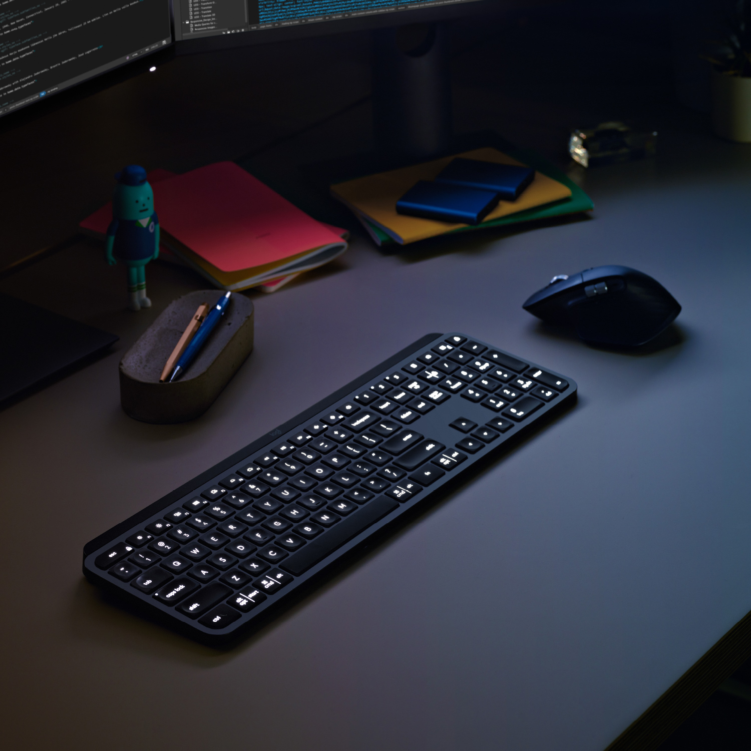 Logitech MX Keys - Tastatur - hinterleuchtet