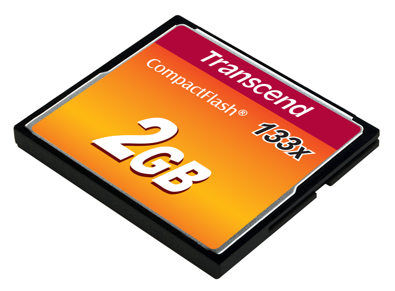 Transcend Flash-Speicherkarte - 2 GB - 133x