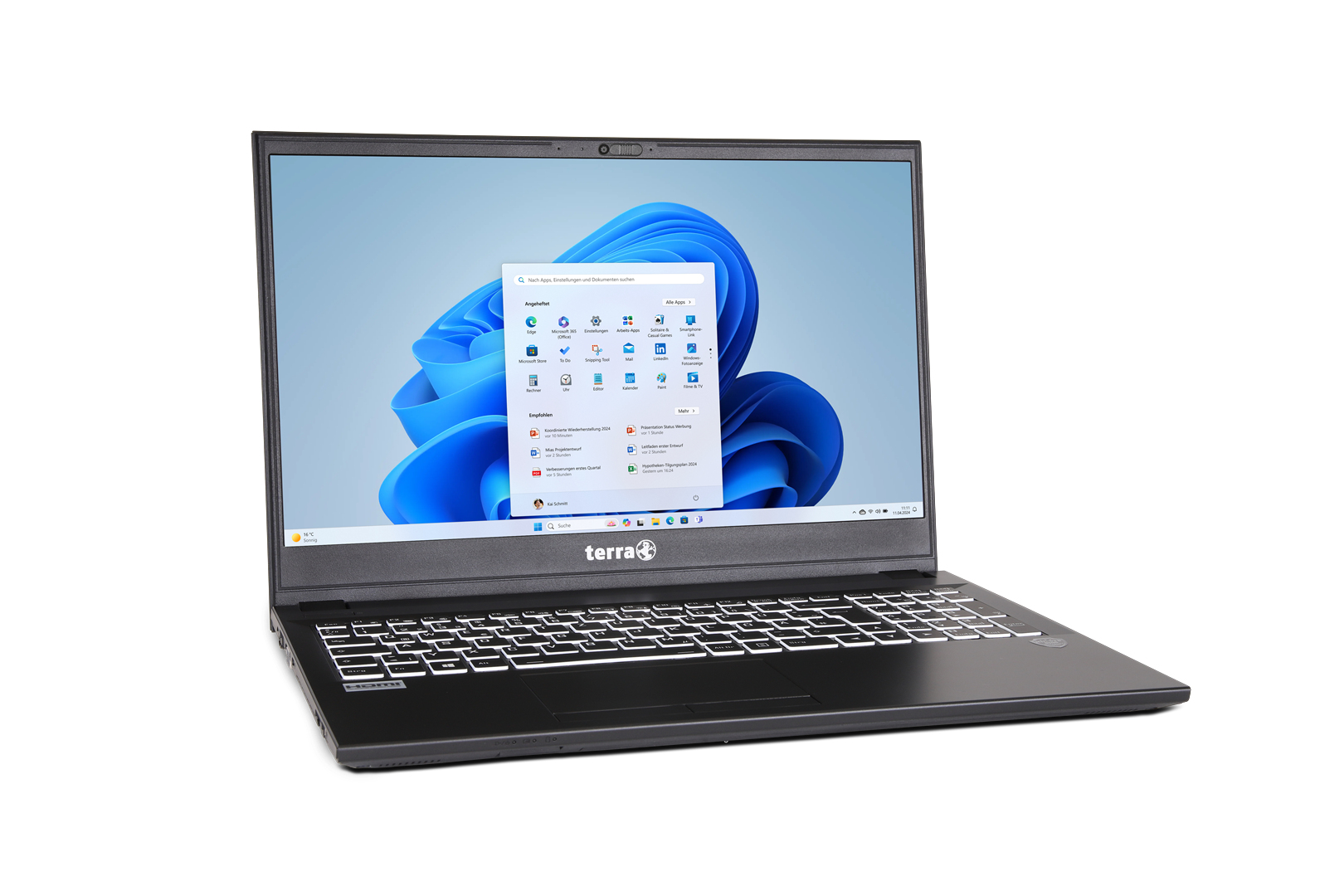 TERRA Mobile 1516R - Intel Core i5 i5-1334U - Win 11 Home - Intel Iris Xe Grafik - 16 GB RAM - 500 G