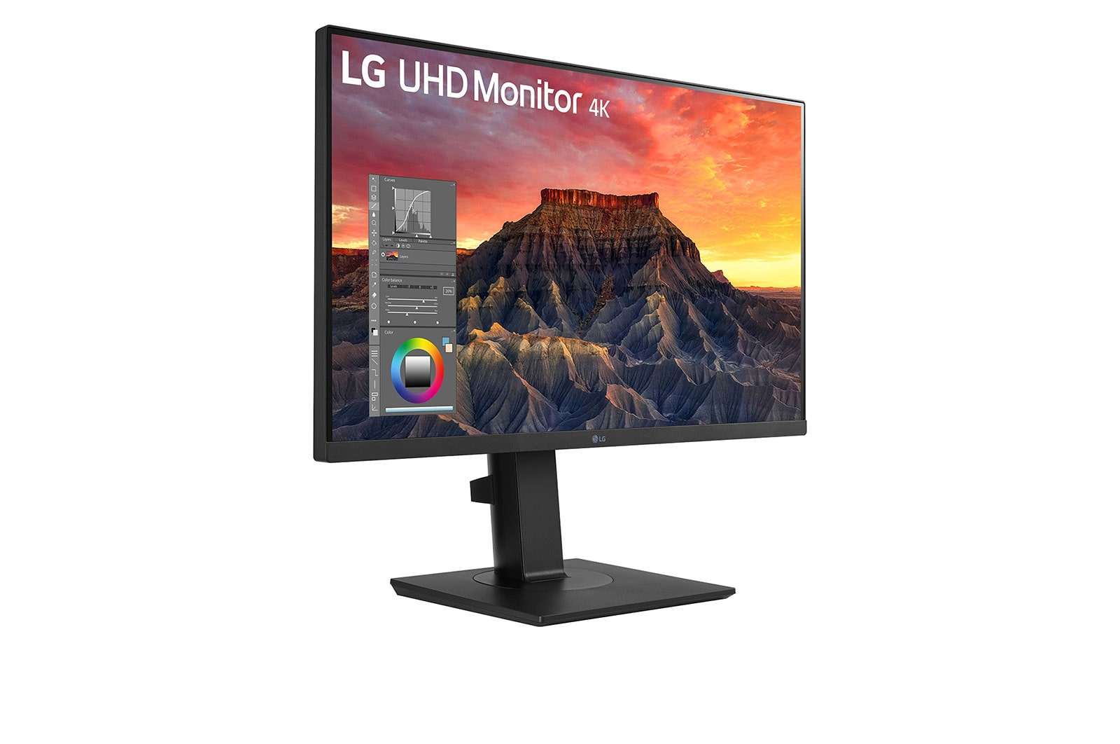 LG 27BQ65UB-B Monitor 68.4 cm (27") 4K UHD, IPS, 5ms, HDMI, Displayport, Lautsprecher