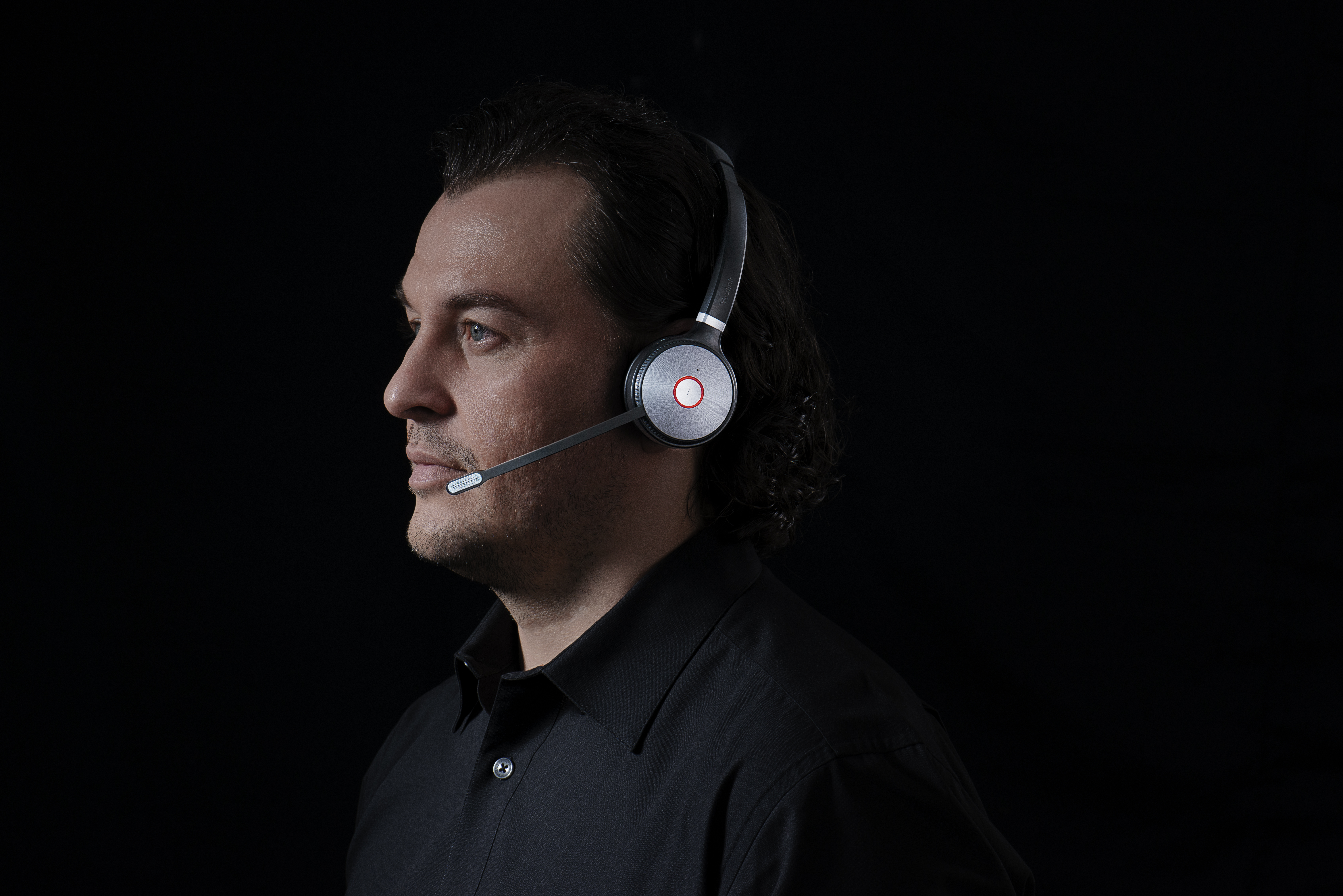 Yealink WH62 Mono Teams Headset, Kabellos, Büro/Callcenter, 20 - 20000 Hz, 80 g, Kopfhörer, Schwarz