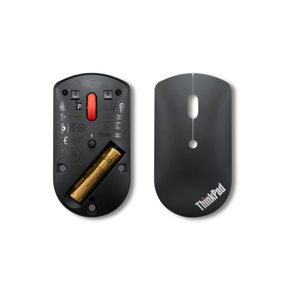 Lenovo ThinkPad Bluetooth Silent Mouse schwarz, Bluetooth