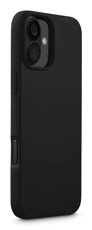 Hama Fantastic Feel, Cover, Apple, iPhone 16 Plus, 17 cm (6.7"), Schwarz
