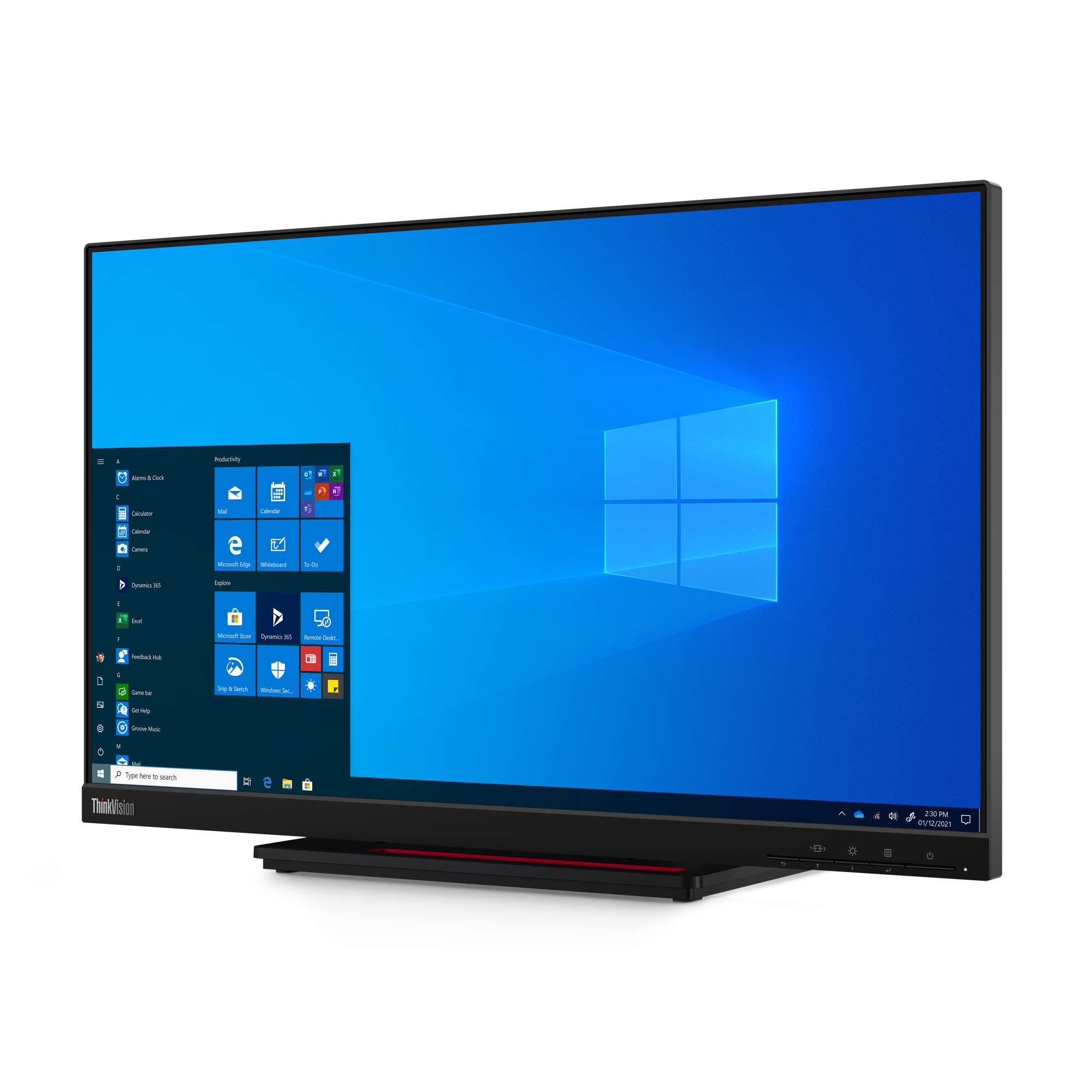 Lenovo ThinkVision T24t-20 - LED-Monitor - 61 cm (24")
