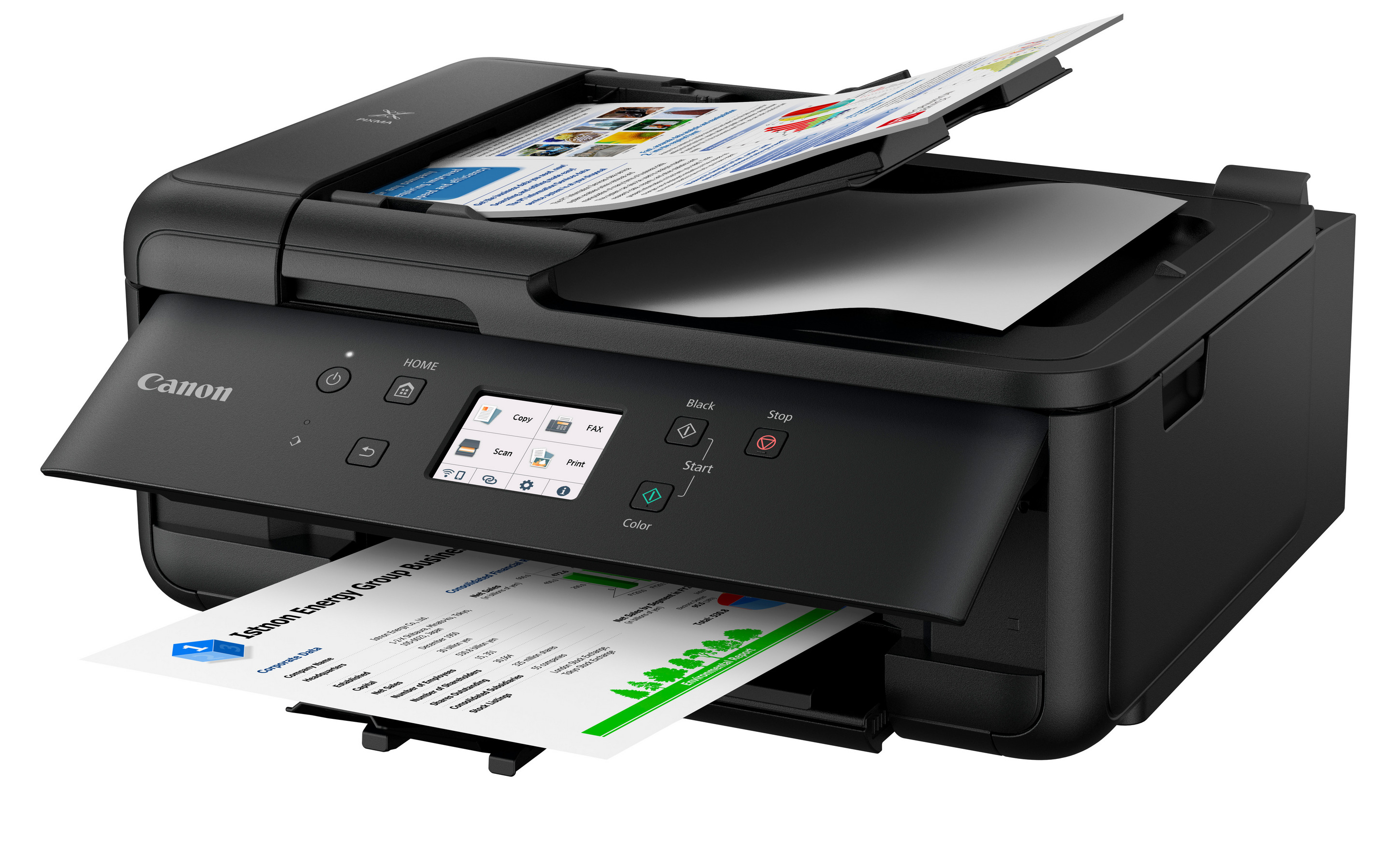 Canon PIXMA TR7650 - Multifunktionsdrucker - Farbe - Tintenstrahl - A4 (210 x 297 mm)