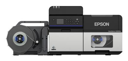 Epson ColorWorks C8000e (BK), Tintenstrahl, 600 x 1200 DPI, 300 mm/sek, Verkabelt & Kabellos, Schwar