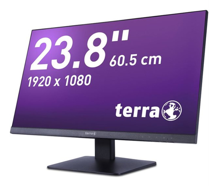 TERRA LCD/LED 2448W PV V4 schwarz HDMI/DP/USB-C/ GREENLINE PLUS, 60,5 cm (23.8"), 1920 x 1080 Pixel,