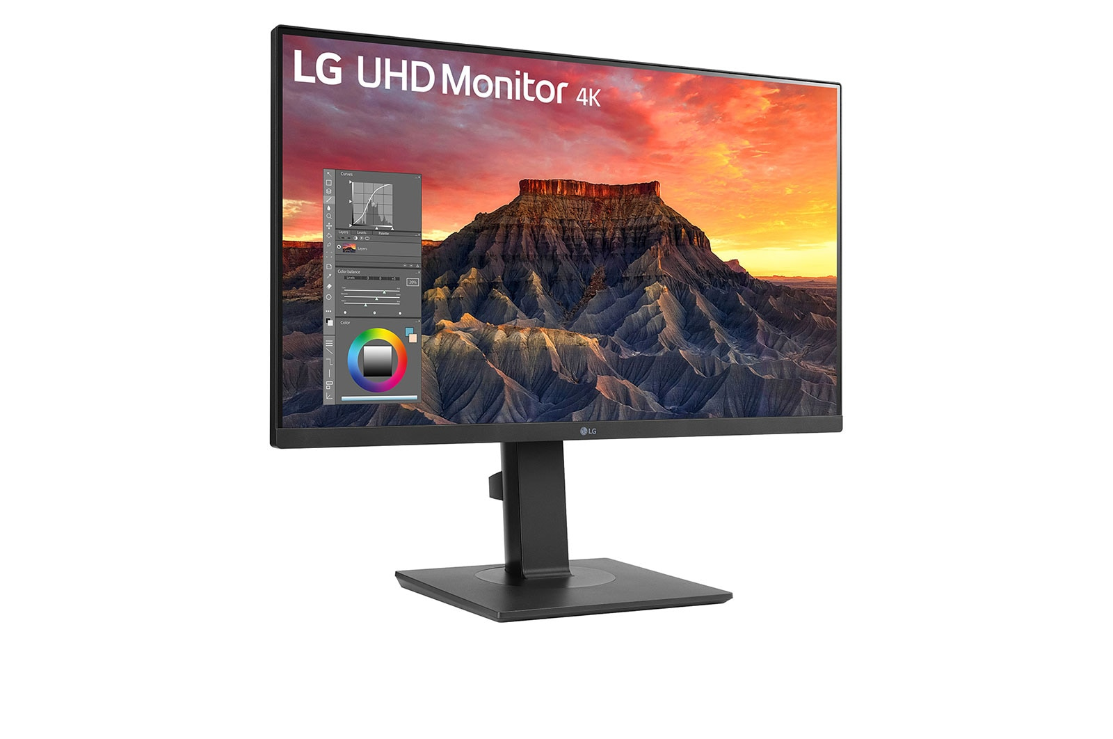 LG 27BQ65UB-B Monitor 68.4 cm (27") 4K UHD, IPS, 5ms, HDMI, Displayport, Lautsprecher