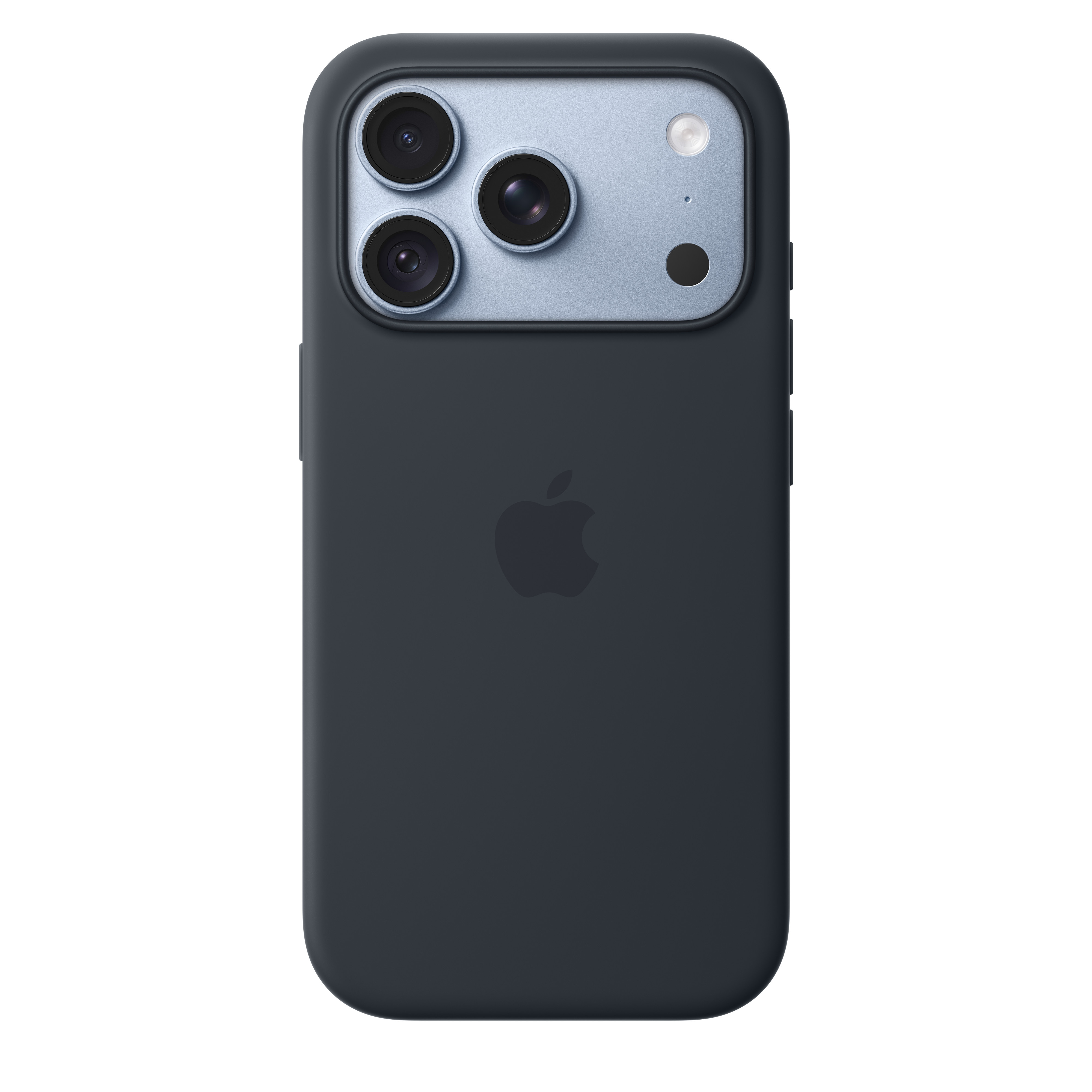 Apple iPhone 18 Pro Silicone Case with MagSafe Navy Blue