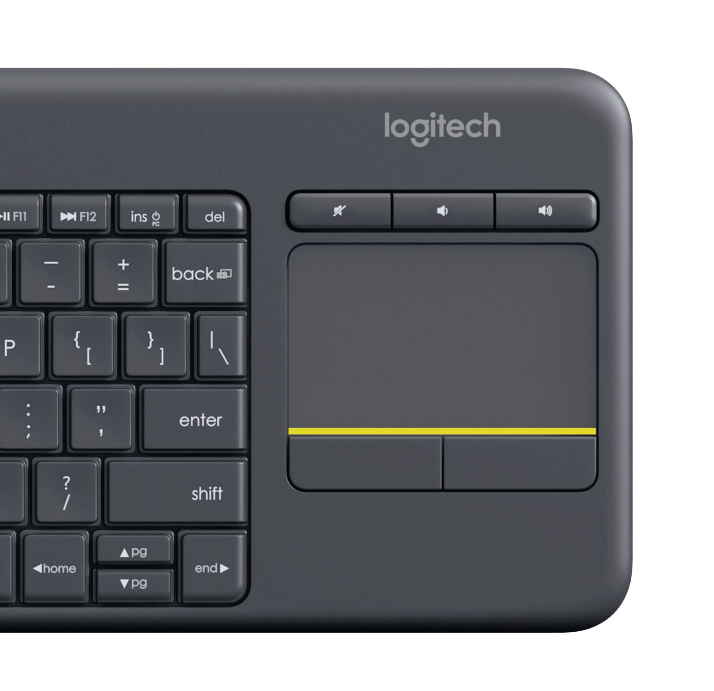 Logitech Wireless Touch Keyboard K400 Plus