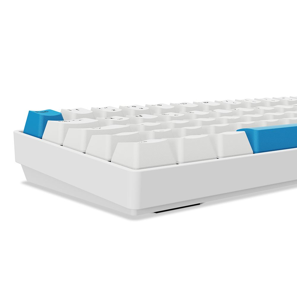 Sharkoon SGK50 S4, 60%, Kabelgebunden, USB, QWERTZ, RGB-LED, Weiß