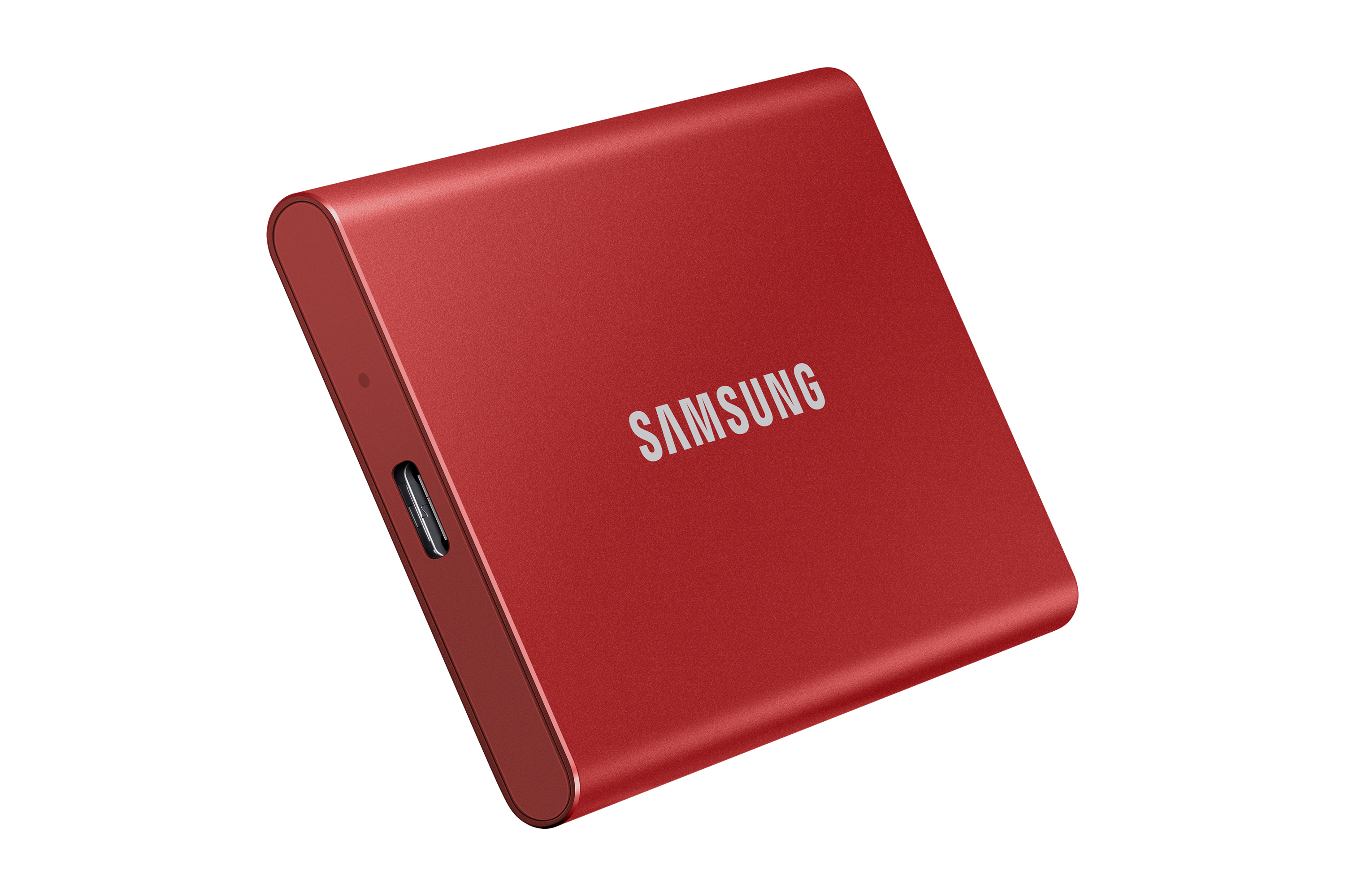 Samsung Portable SSD T7 rot 2TB, USB-C 3.1