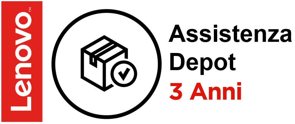 Lenovo Depot/Customer Carry-In Upgrade - Serviceerweiterung - Arbeitszeit und Ersatzteile (für Noteb