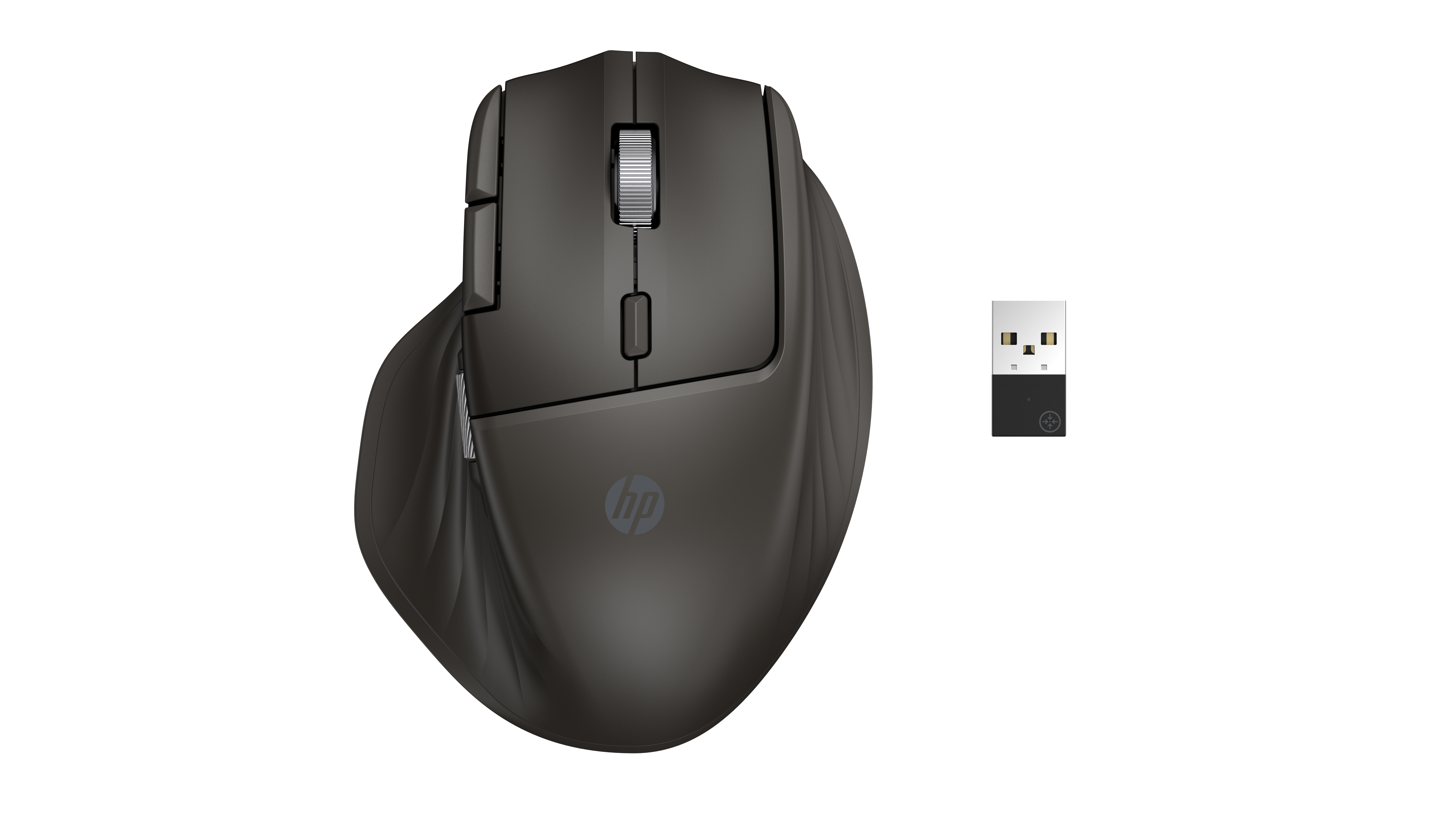 HP 785M - Maus - Für Rechtshänder - optisch - 6 Tasten - kabellos - Bluetooth, 2.4 GHz - kabelloser