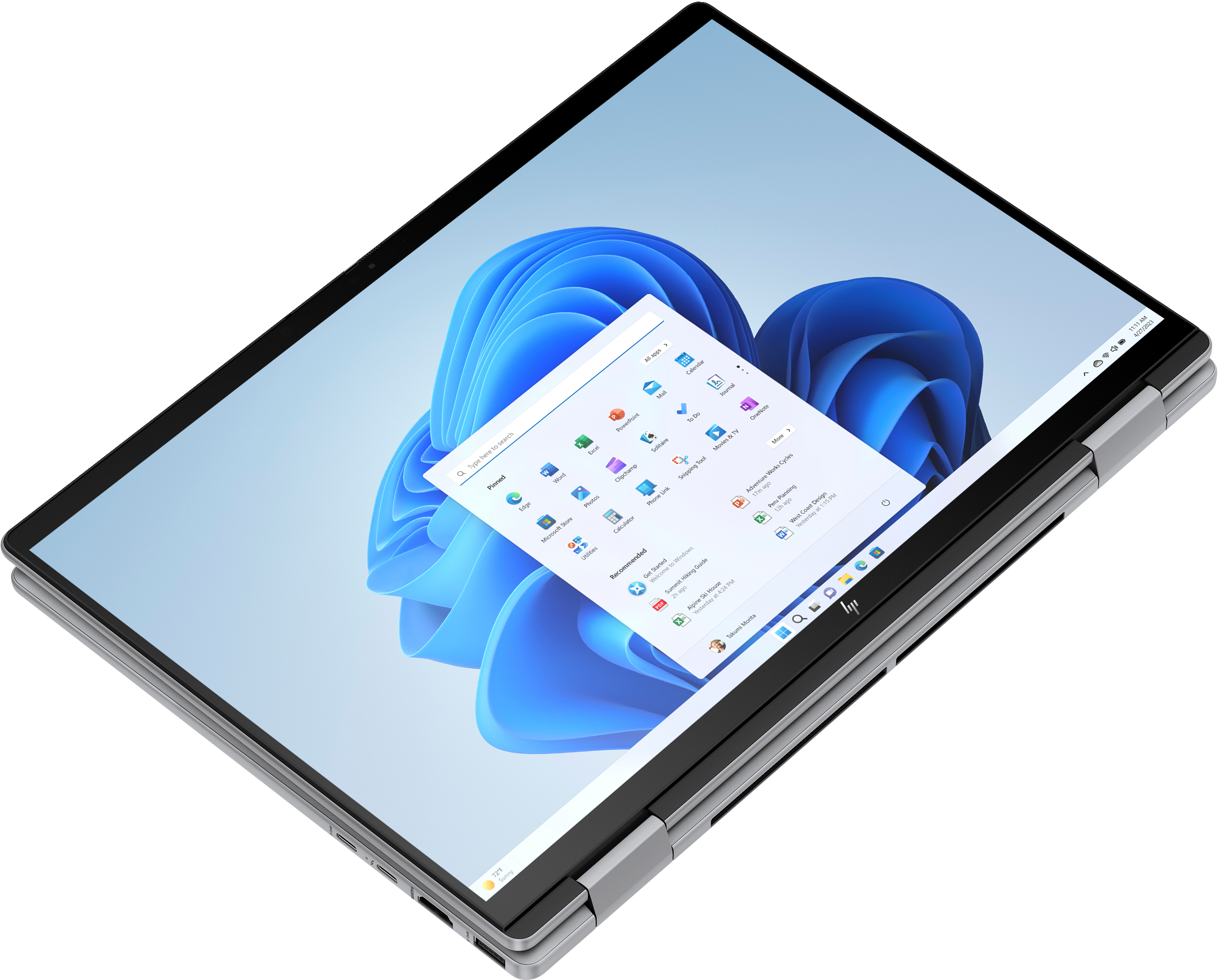 HP ENVY x360 14-fc0075ng, 14" 2,8K OLED Touch, Core Ultra 7 155U, 16GB RAM, 1TB SSD, W11
