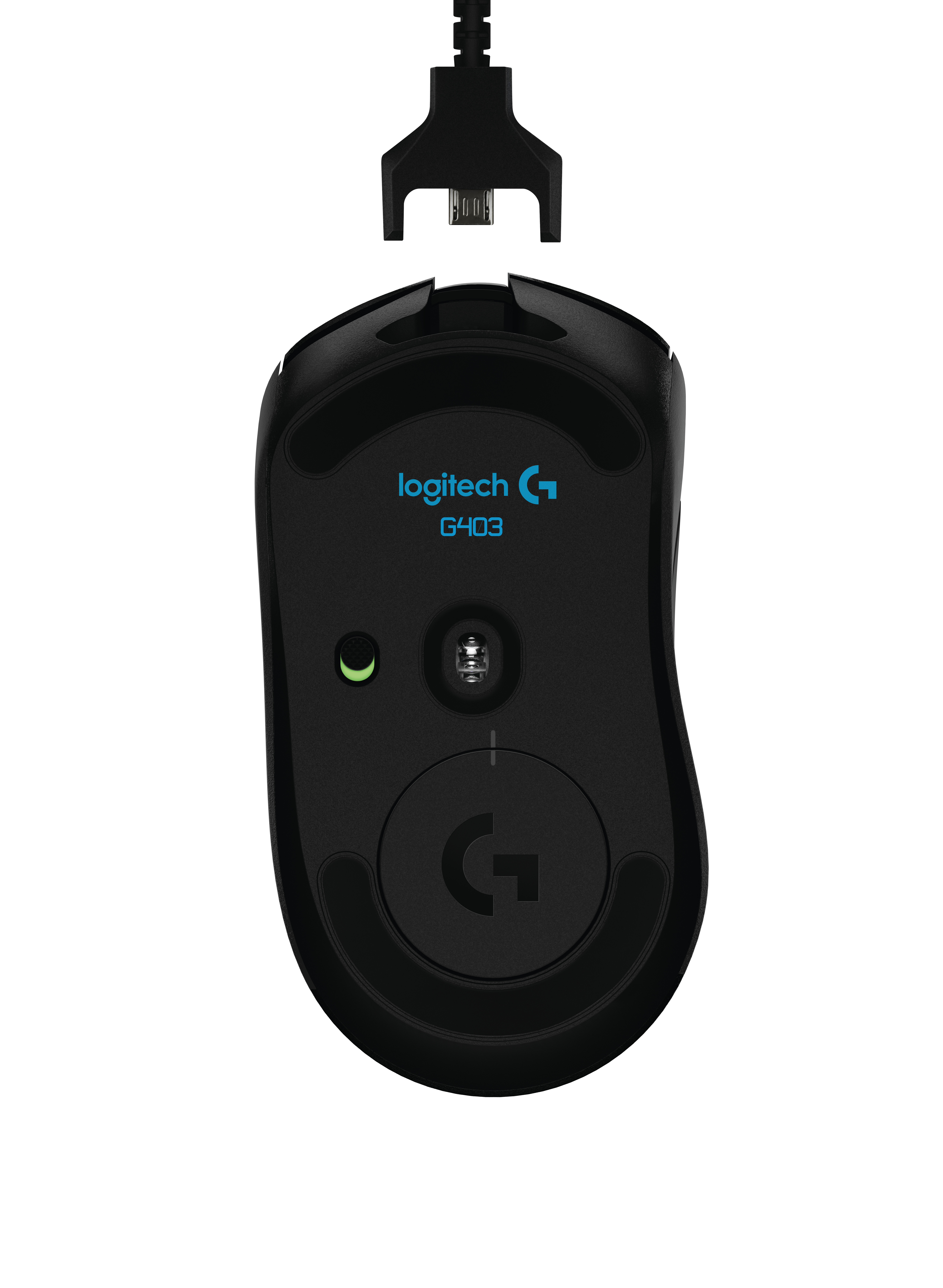 Logitech G G403 Prodigy Wired/Wireless Gaming Mouse, rechts, Optisch, RF Wireless, 12000 DPI, 1 ms,