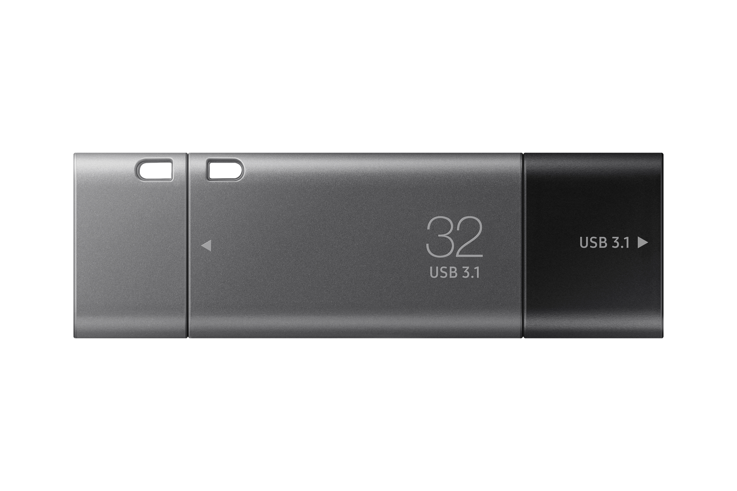 Samsung MUF-32DB, 32 GB, USB Typ-C, 3.2 Gen 1 (3.1 Gen 1), 200 MB/s, Kappe, Schwarz, Grau