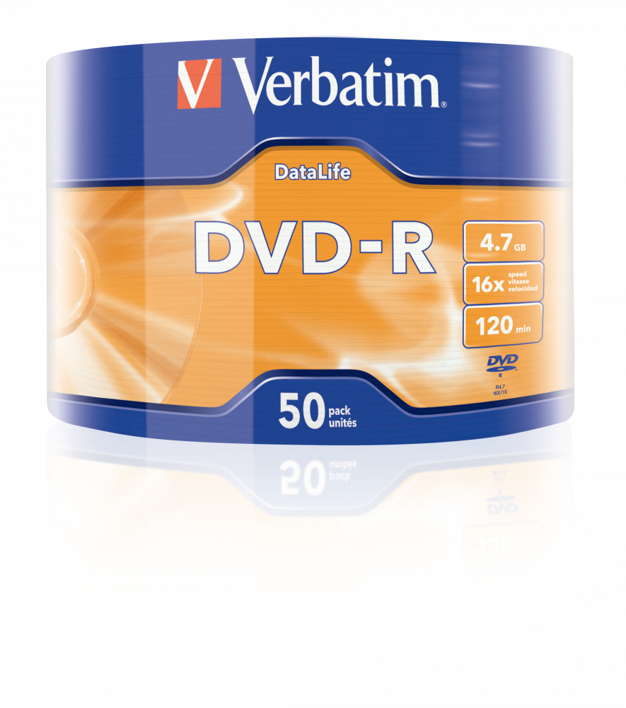Verbatim 43791, DVD-R, Spindel, 50 Stück(e), 4,7 GB