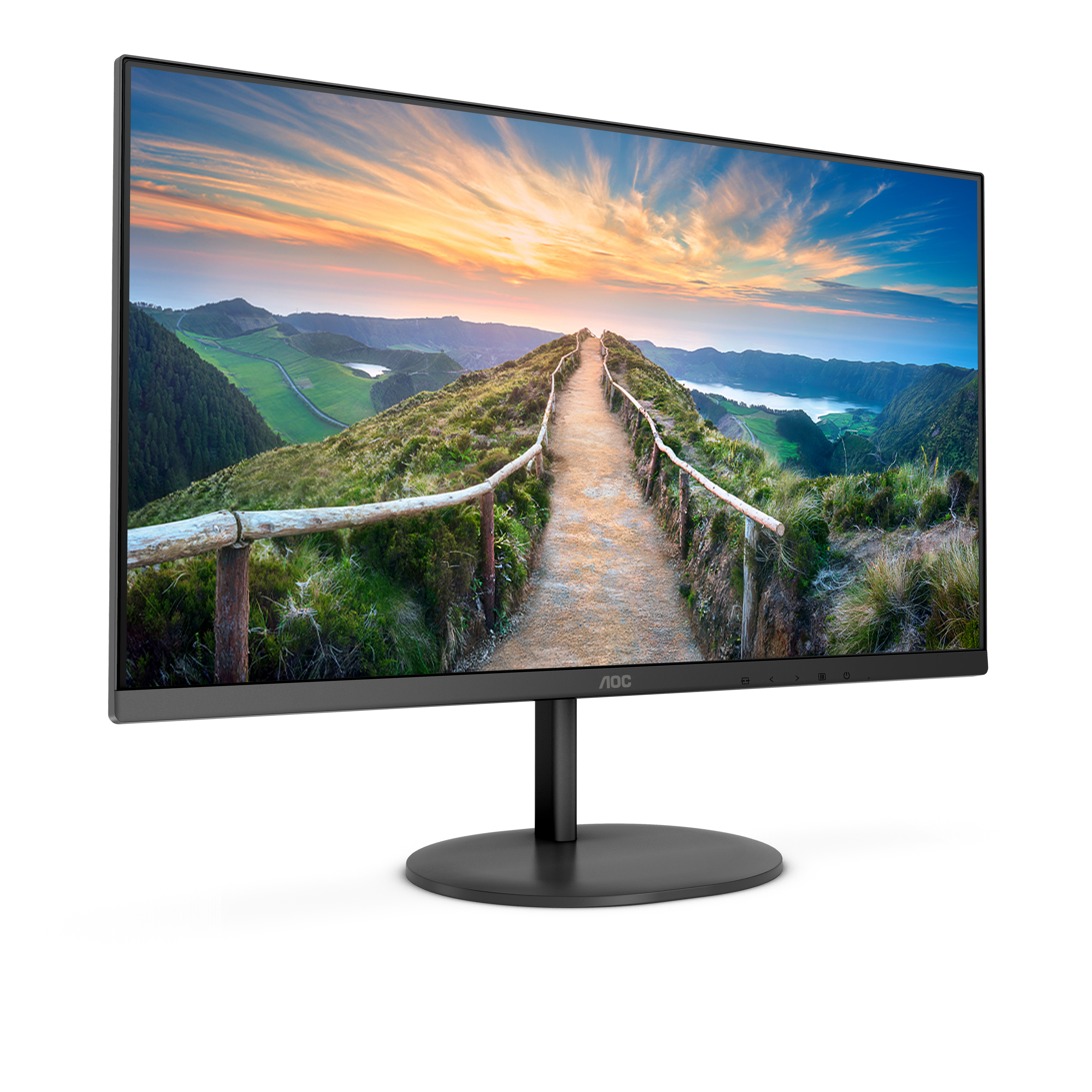 AOC Q24V4EA Monitor 60.5cm (23.8") WQHD, IPS, 4ms, HDMI, Displayport