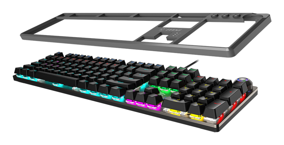 MSI FORGE GK310 - Tastatur - Hotswap-fähig